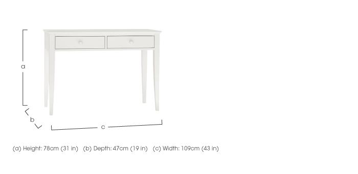 Faye Dressing Table in  on Furniture Village