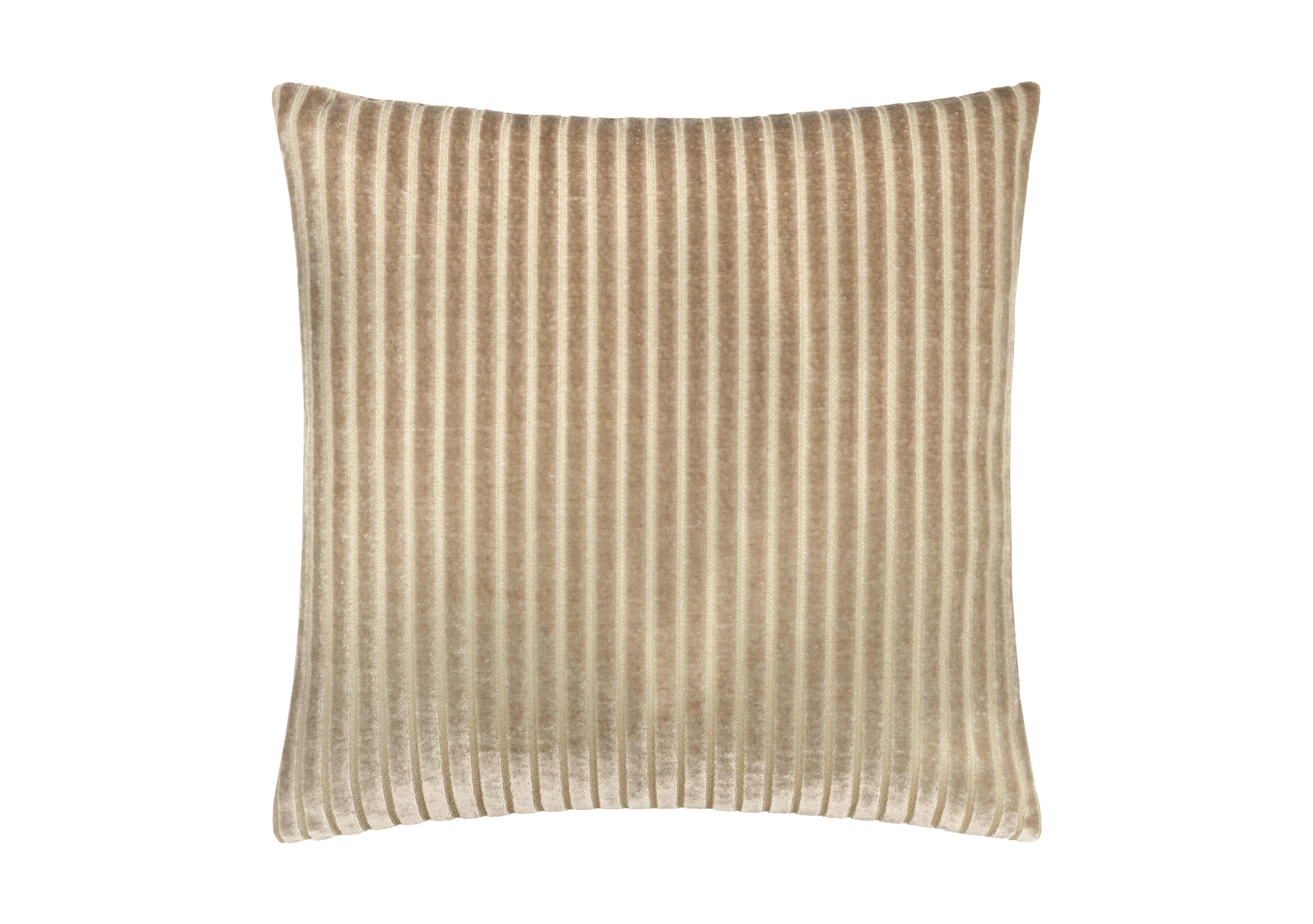 Lustreline Cushion in Mink on Furniture Village