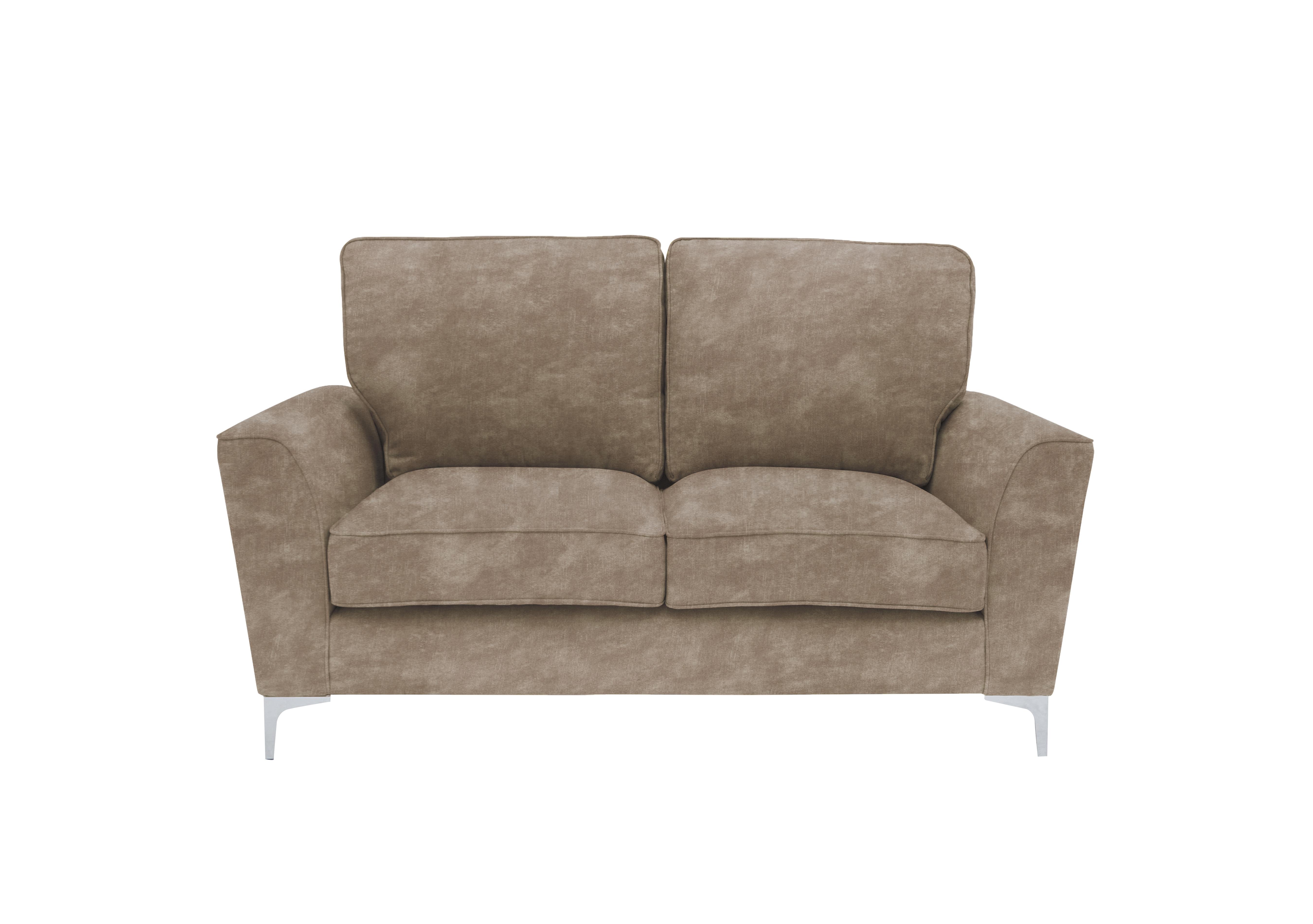 Legend 2 Seater Classic Back Fabric Sofa in Sublime Clay on Furniture Village