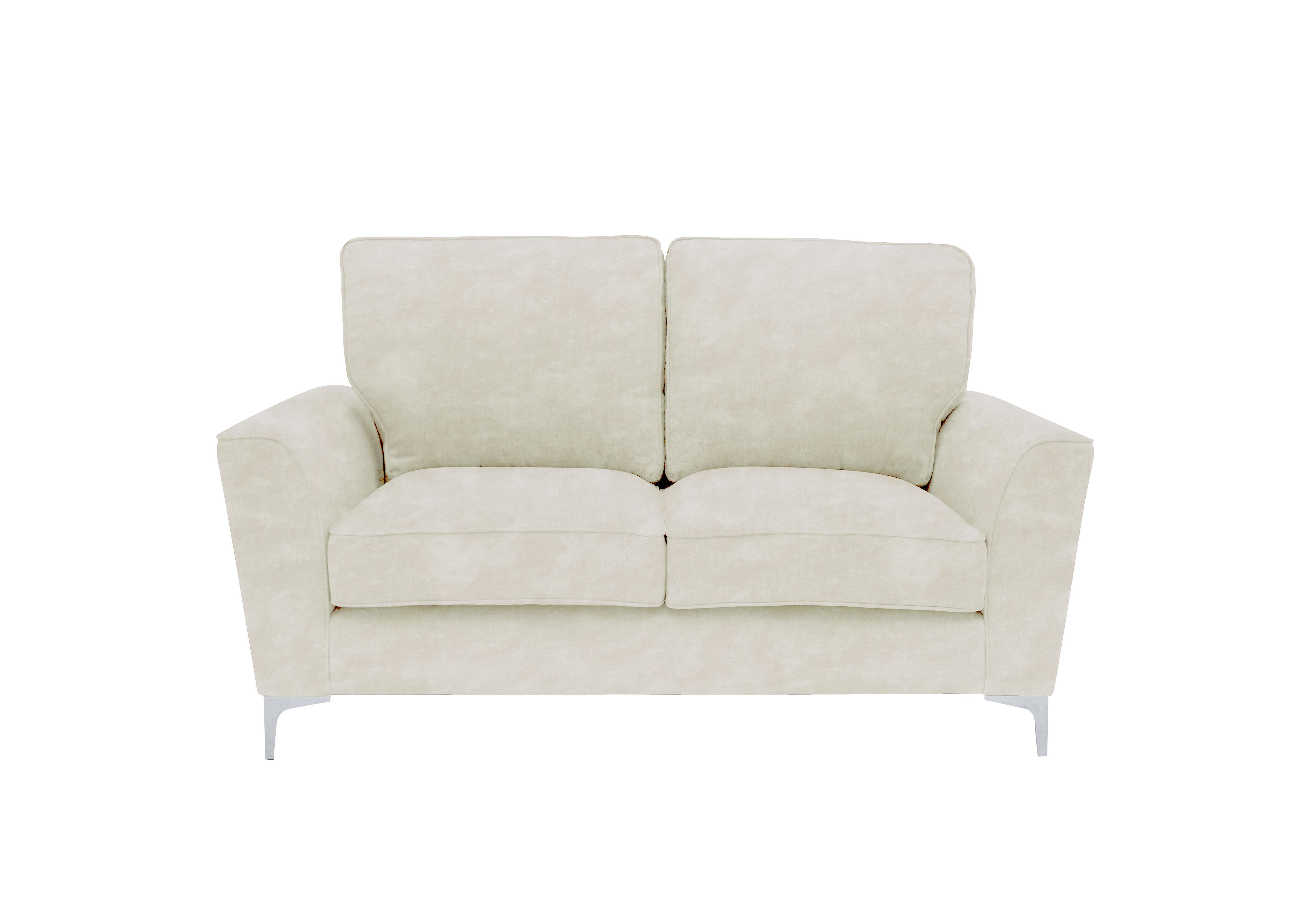 Legend 2 Seater Classic Back Fabric Sofa in Sublime Pearl on Furniture Village