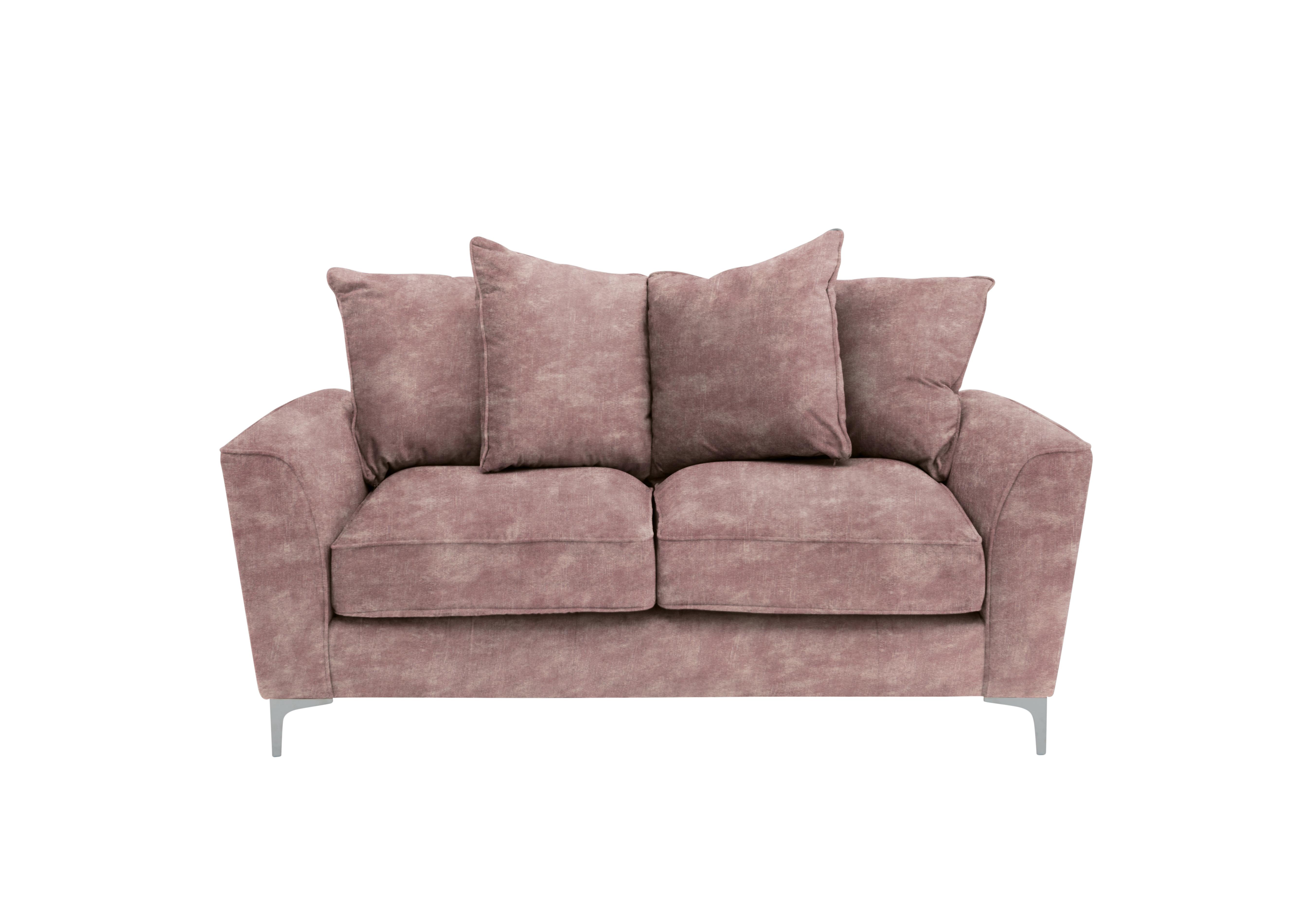 Legend 2 Seater Pillow Back Fabric Sofa in Sublime Dusk on Furniture Village