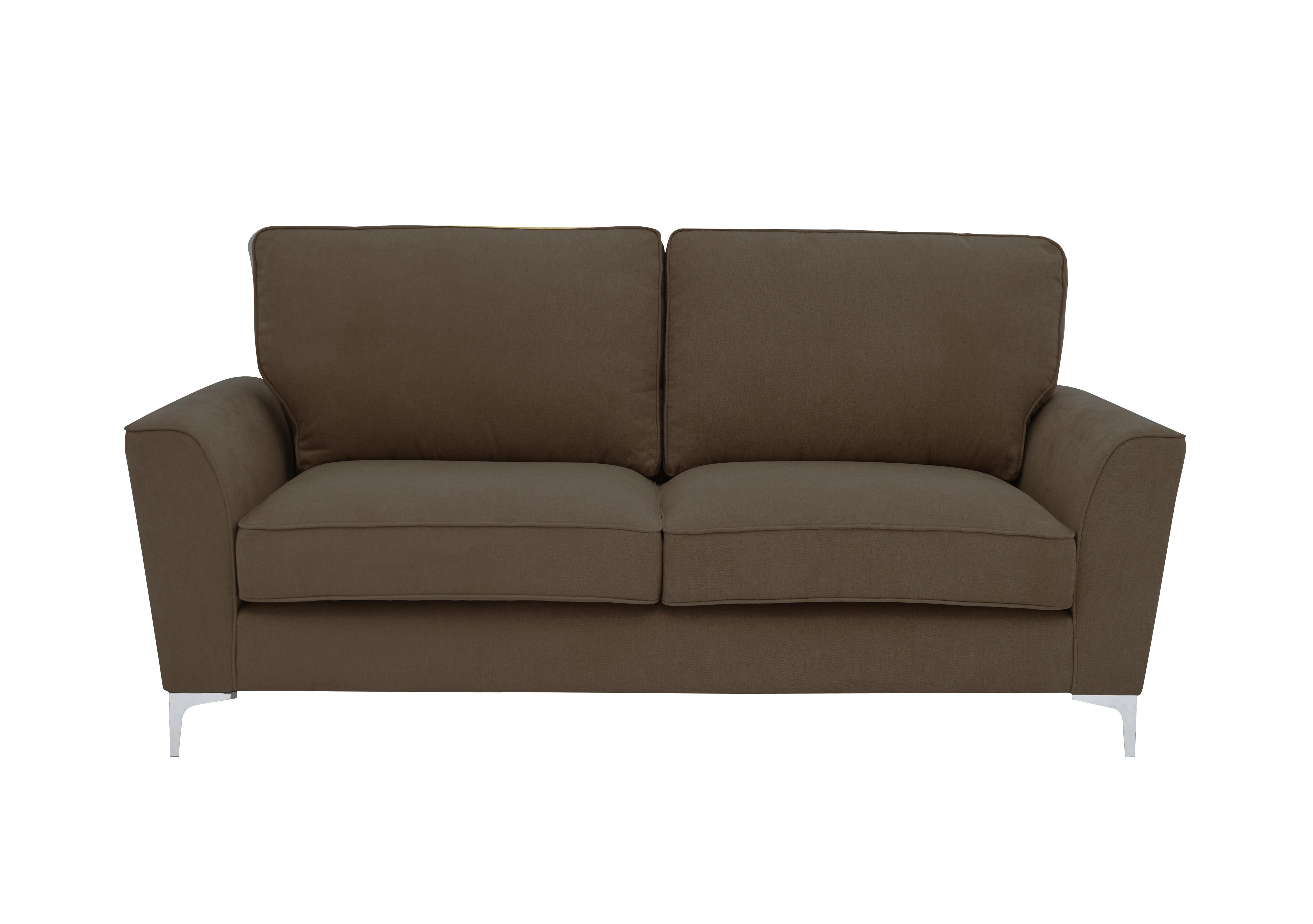 Legend 3 Seater Classic Back Fabric Sofa in Kingston Nutmeg on Furniture Village