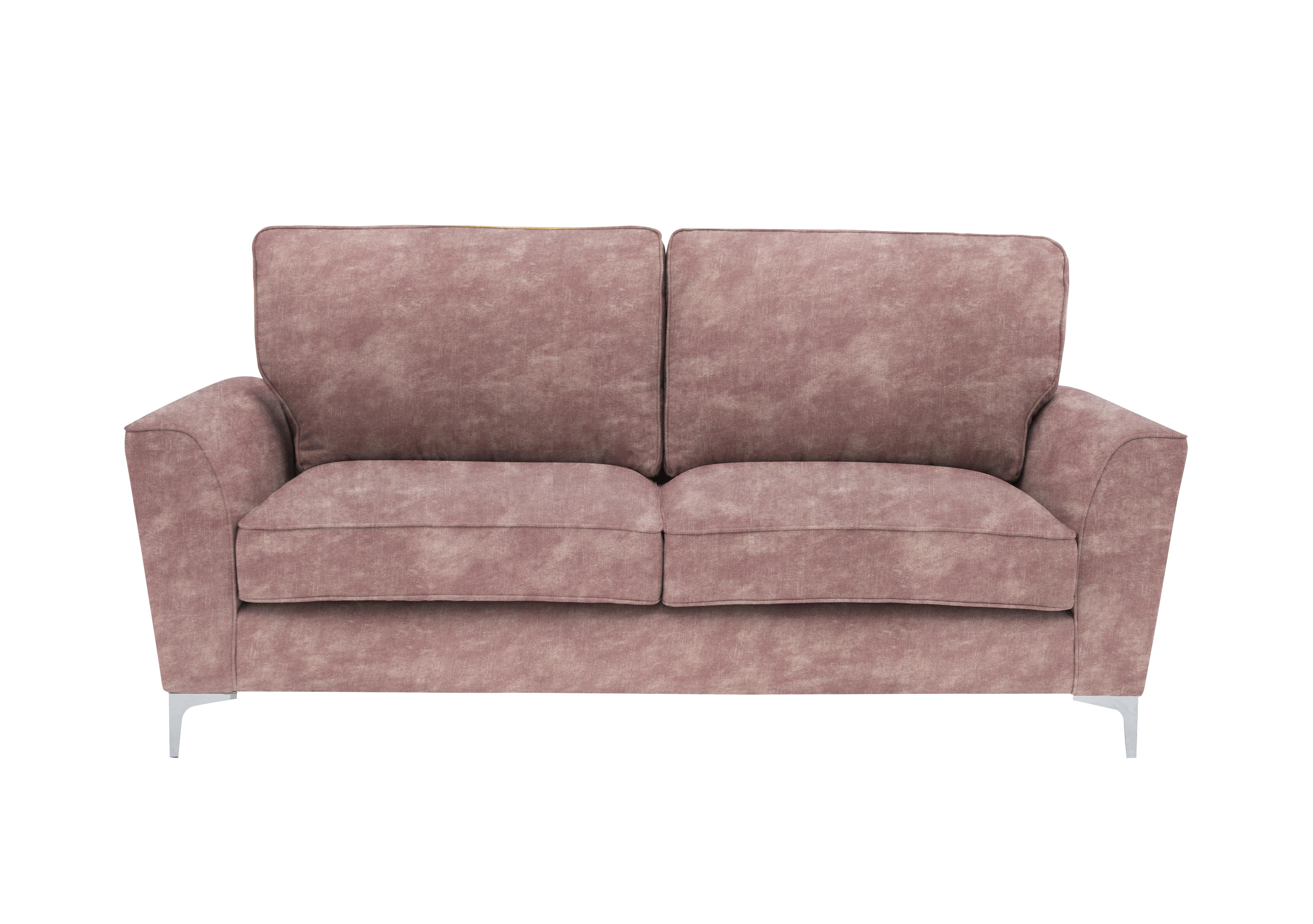 Legend 3 Seater Classic Back Fabric Sofa in Sublime Dusk on Furniture Village