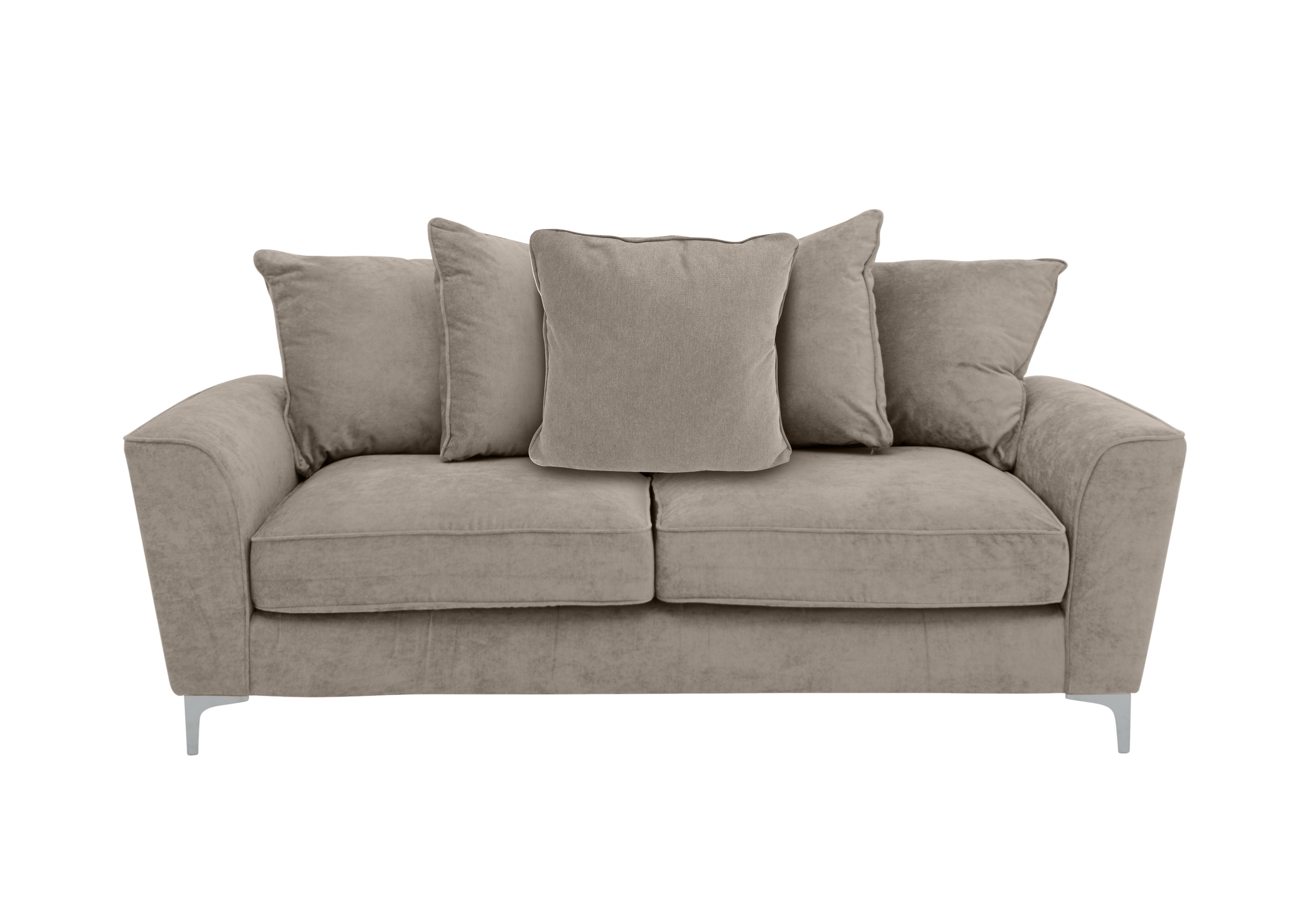 Legend 3 Seater Scatter Back Fabric Sofa in Cosmo Mist on Furniture Village