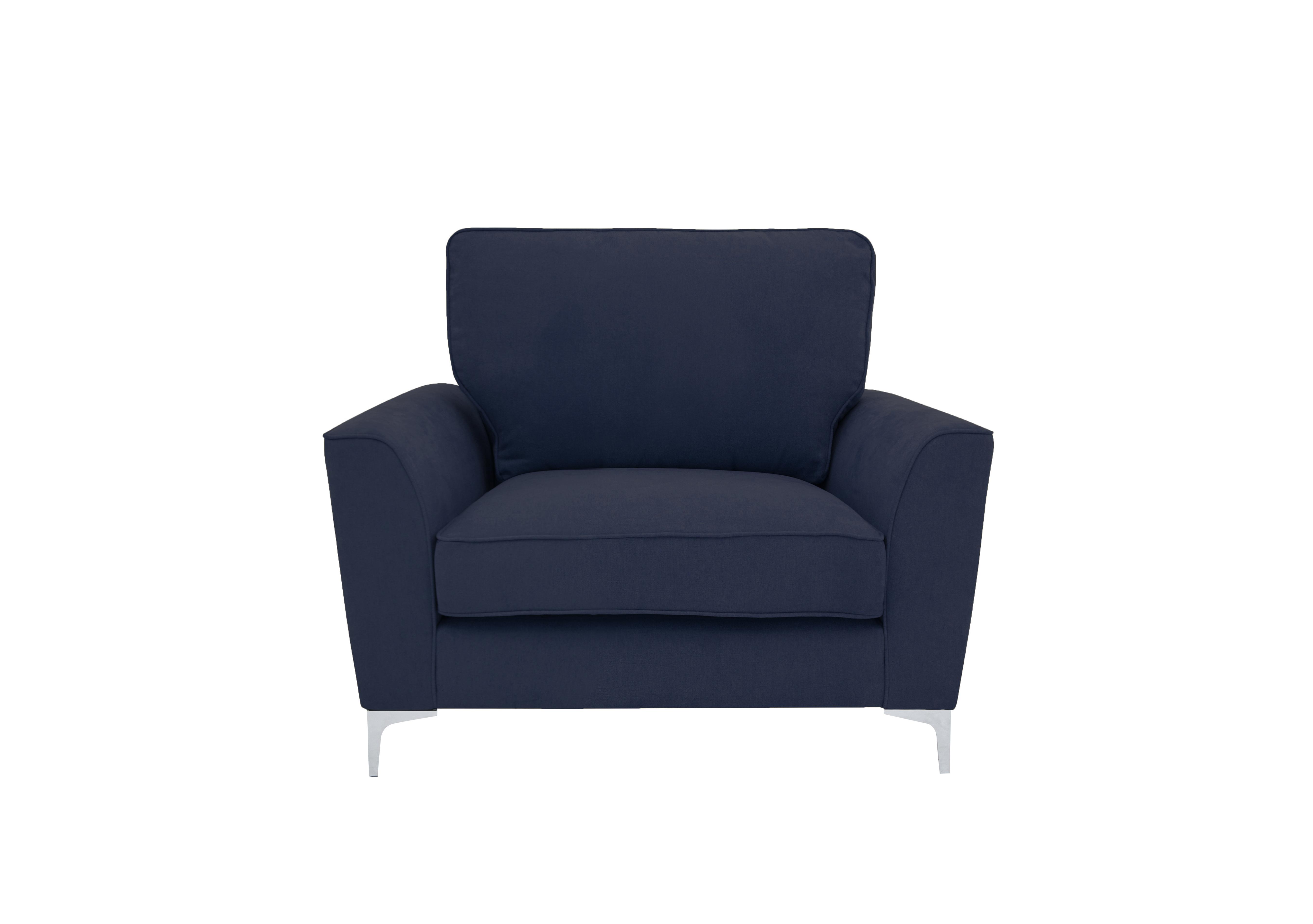 Legend Fabric Armchair in Cosmo Navy on Furniture Village