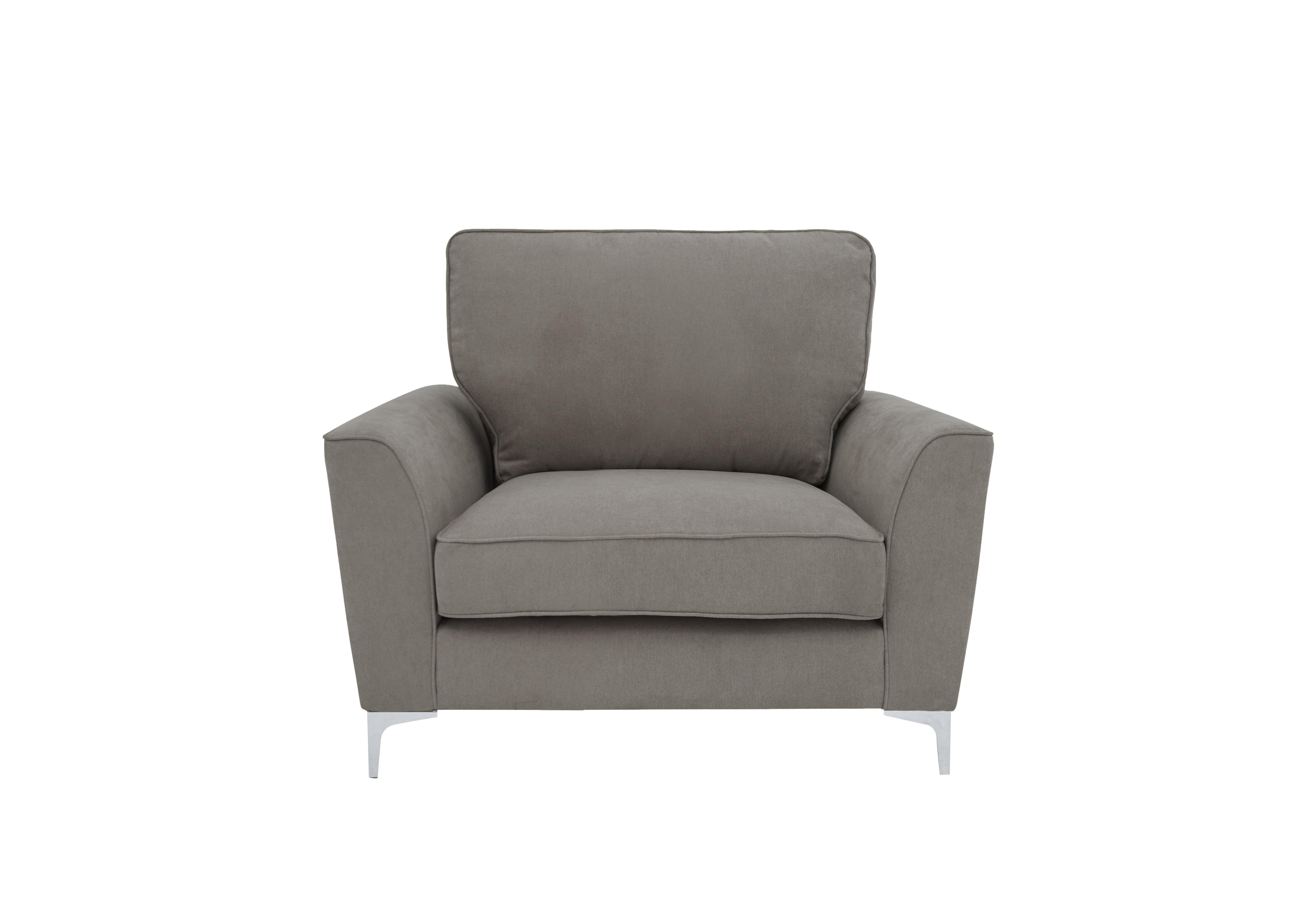 Legend Fabric Armchair in Kingston Grey on Furniture Village
