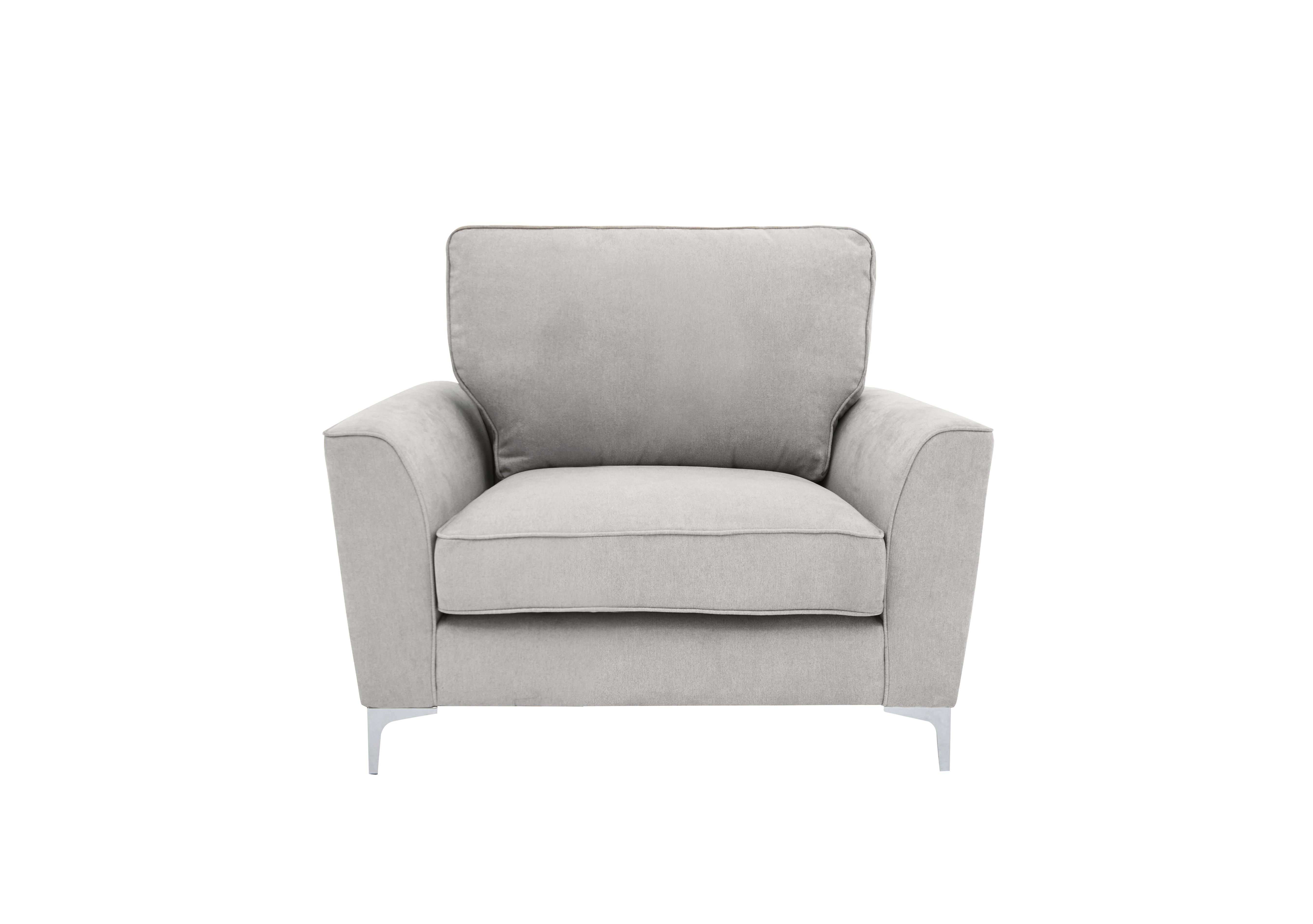 Legend Fabric Armchair in Kingston Silver on Furniture Village