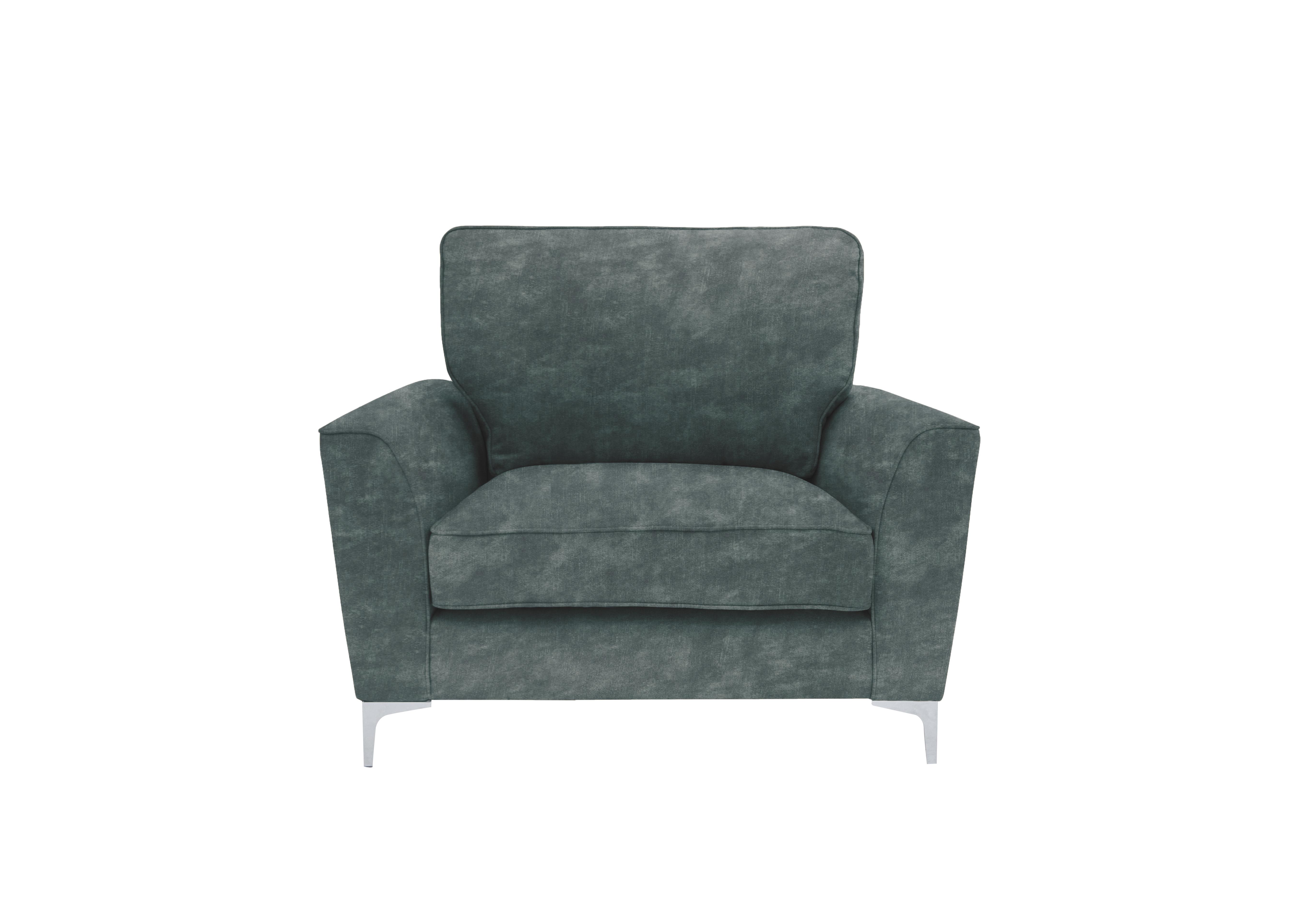 Legend Fabric Armchair in Sublime Aqua on Furniture Village