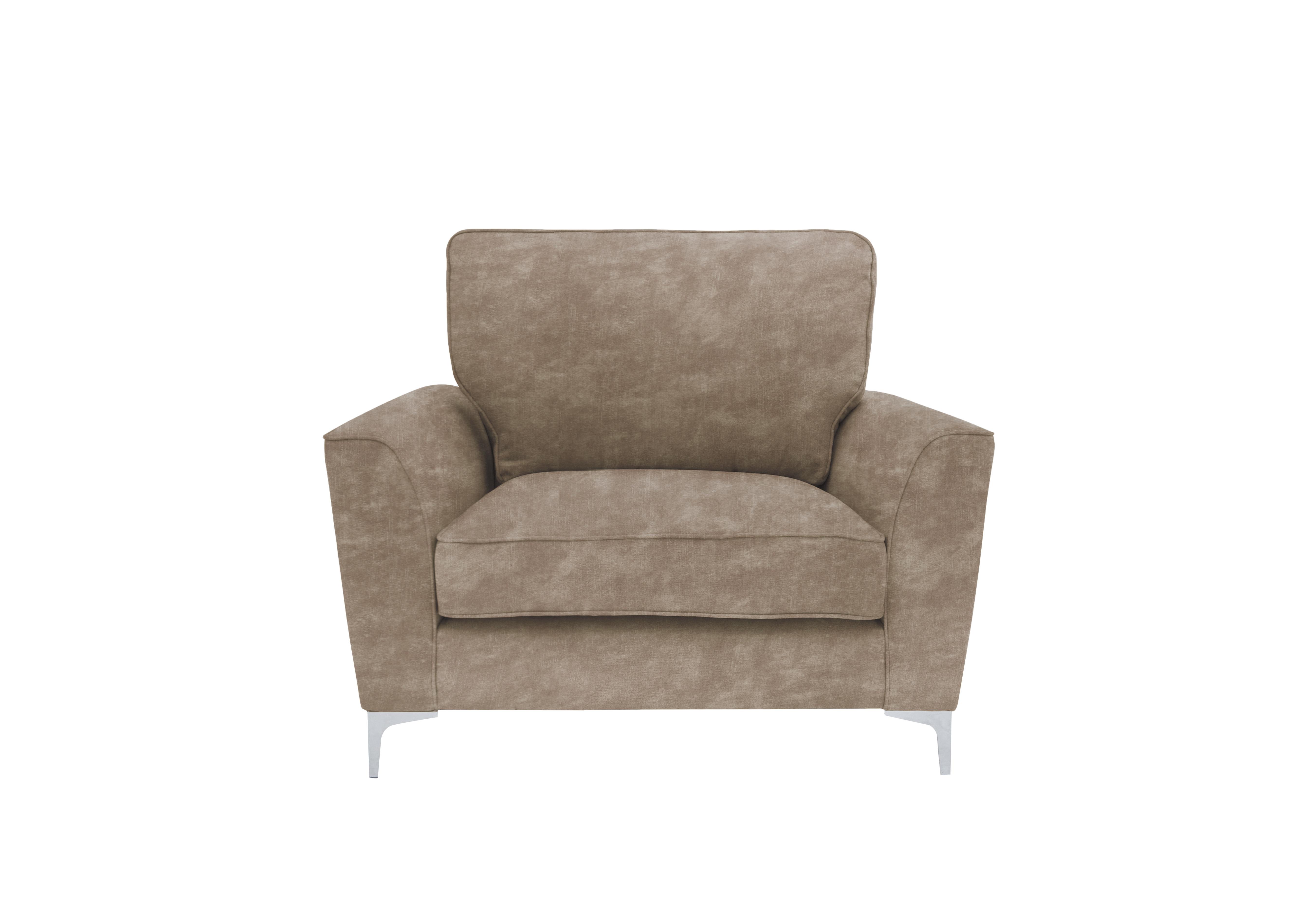Legend Fabric Armchair in Sublime Clay on Furniture Village