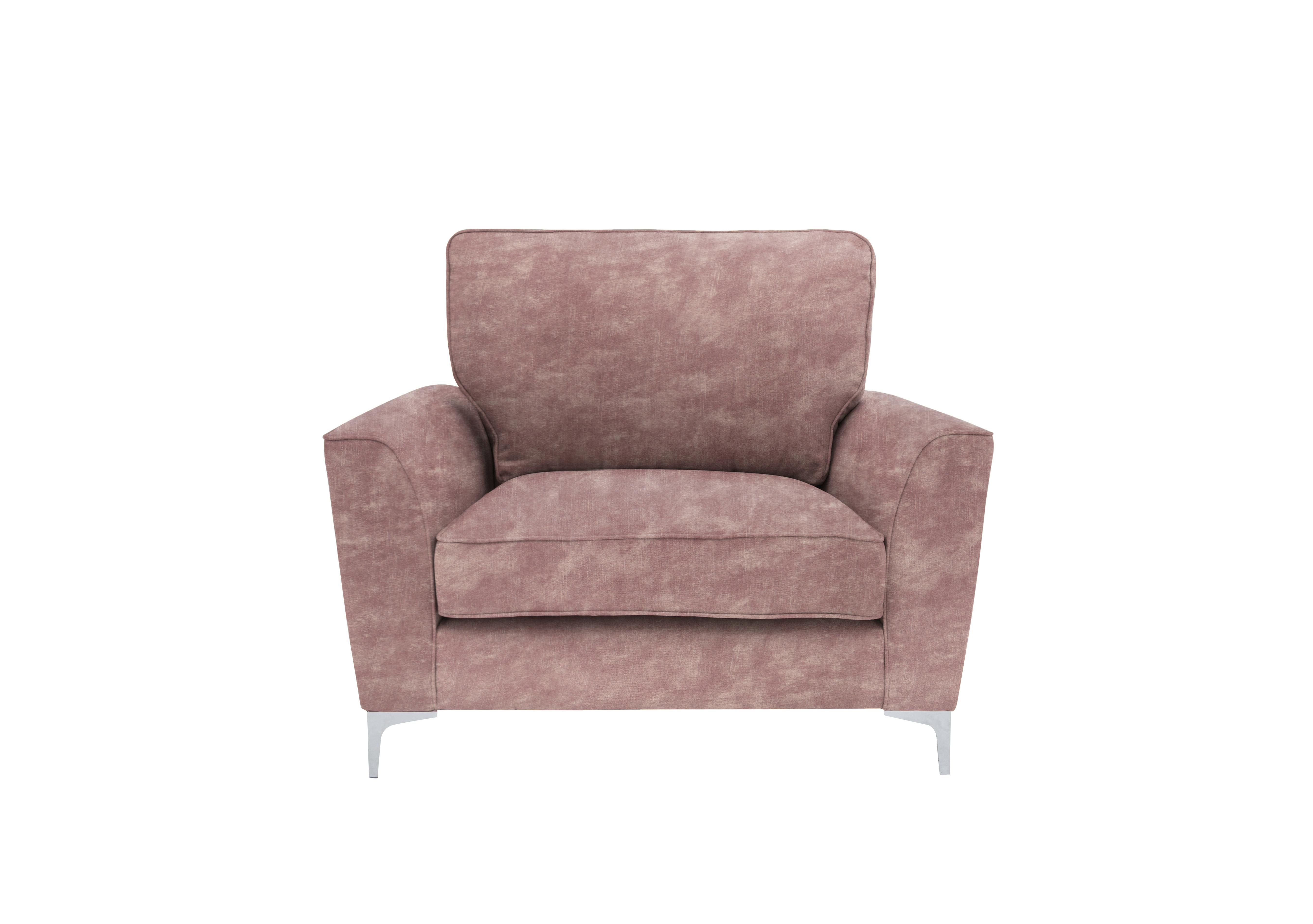 Legend Fabric Armchair in Sublime Dusk on Furniture Village
