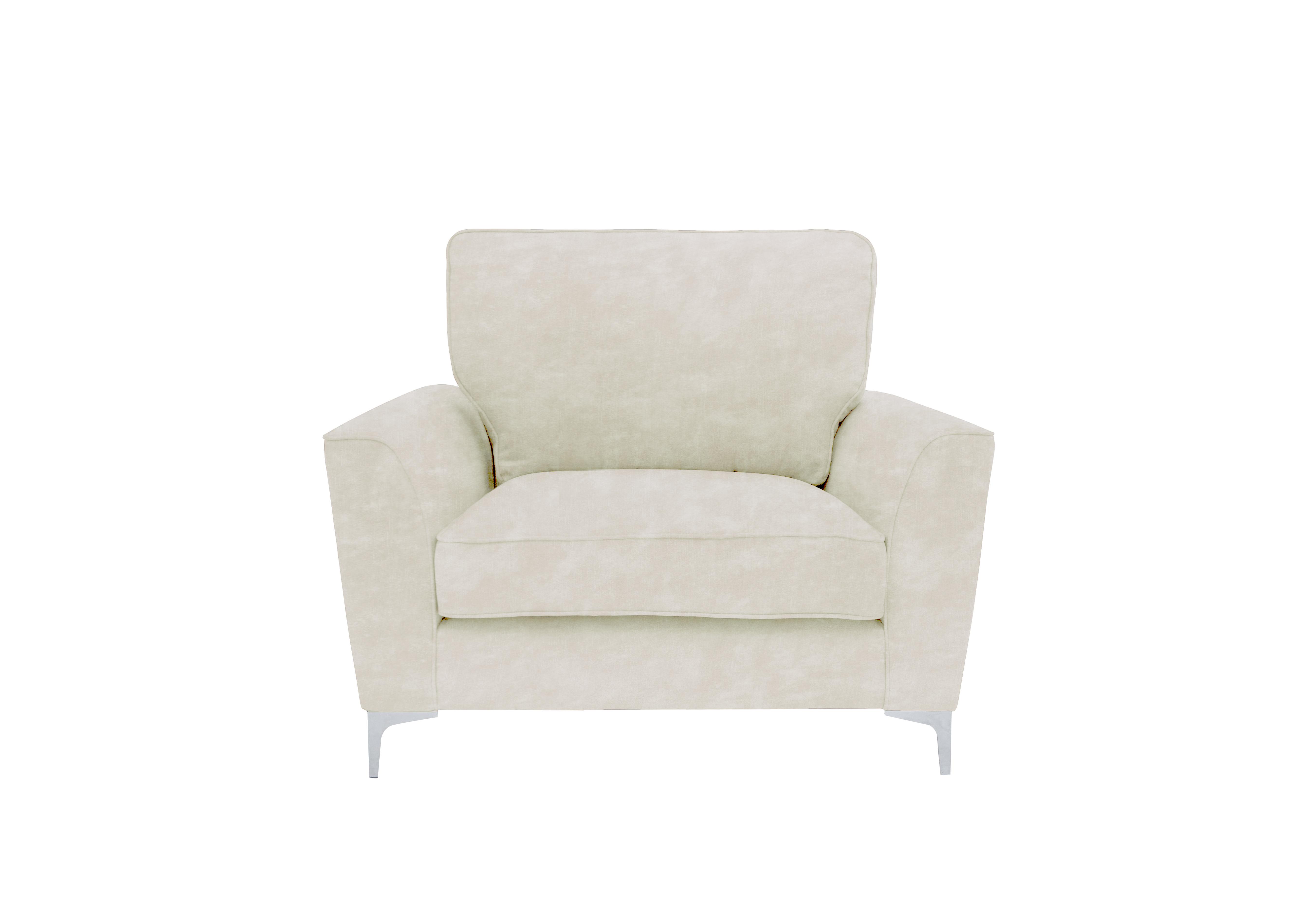 Legend Fabric Armchair in Sublime Pearl on Furniture Village