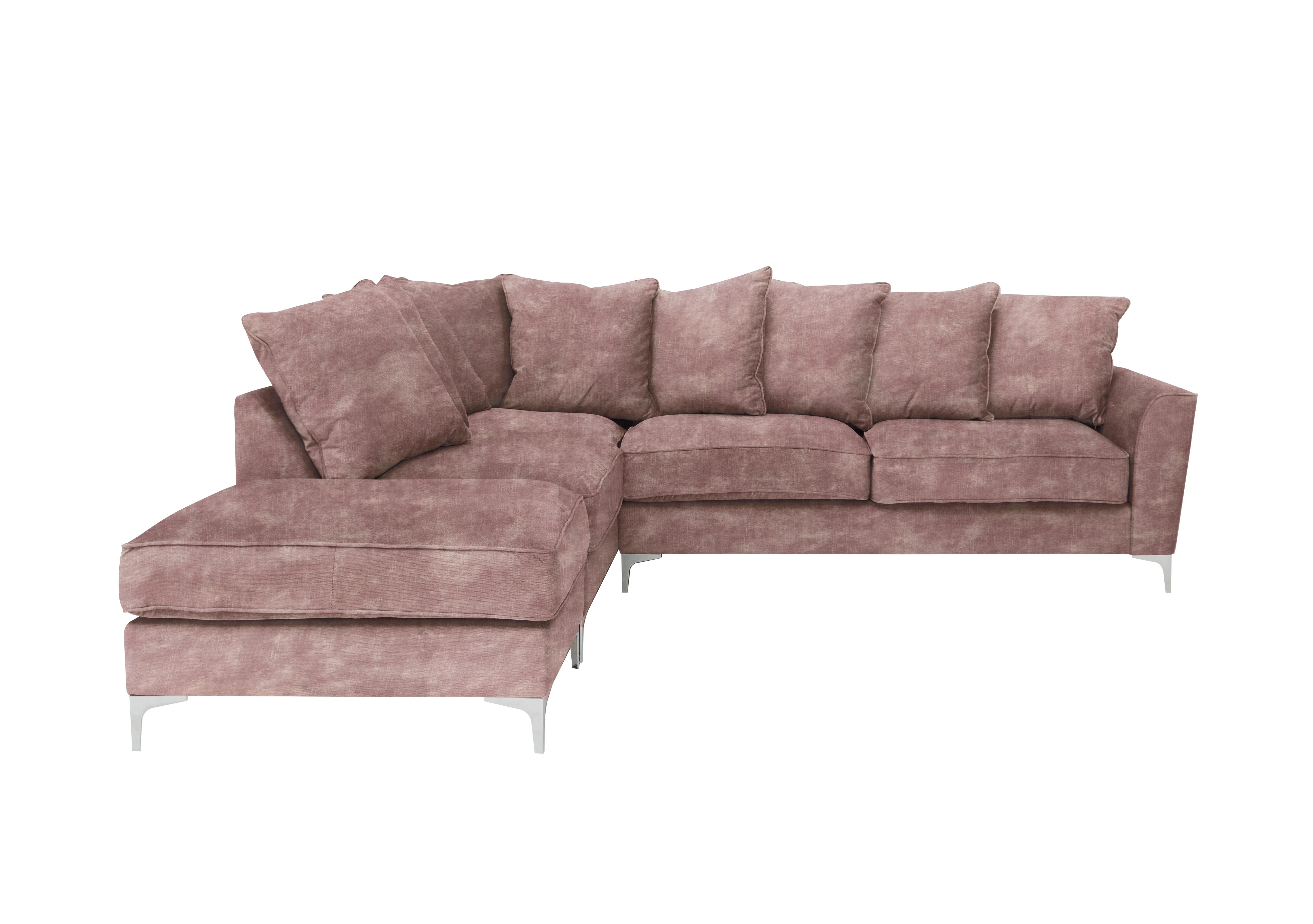 Legend Scatter Back Fabric Corner Sofa in Sublime Dusk on Furniture Village