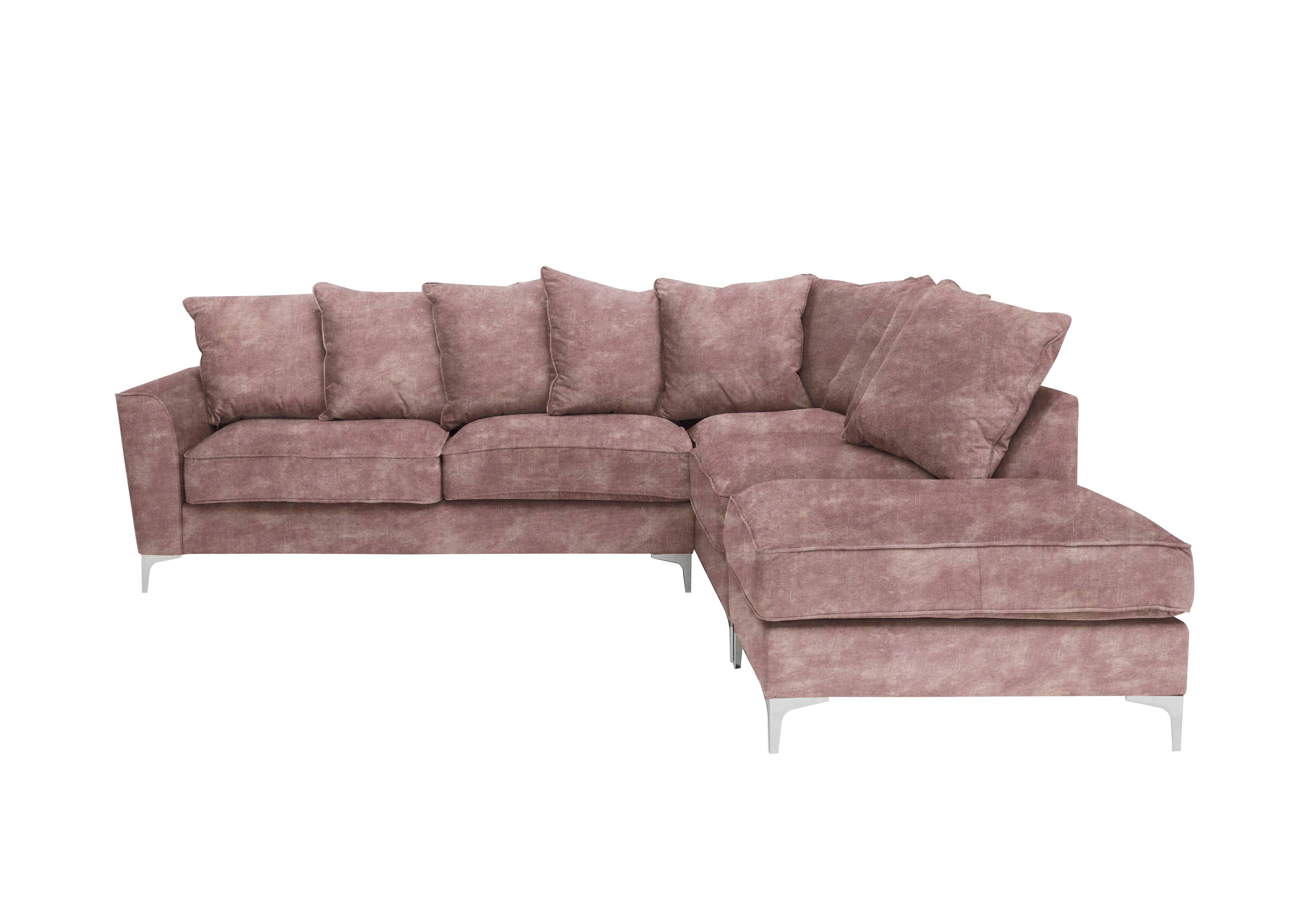 Legend Scatter Back Fabric Corner Sofa in Sublime Dusk on Furniture Village