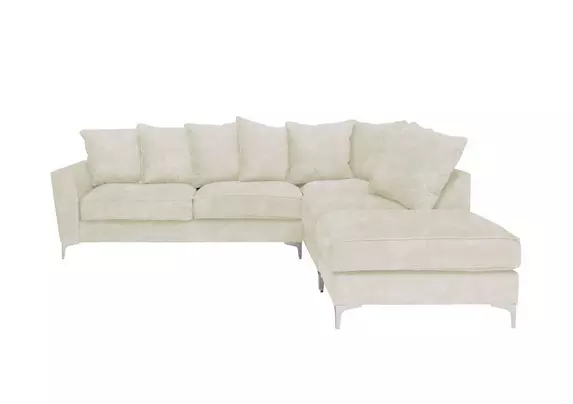 Legend Pillow Back Fabric Corner Sofa Furniture Village