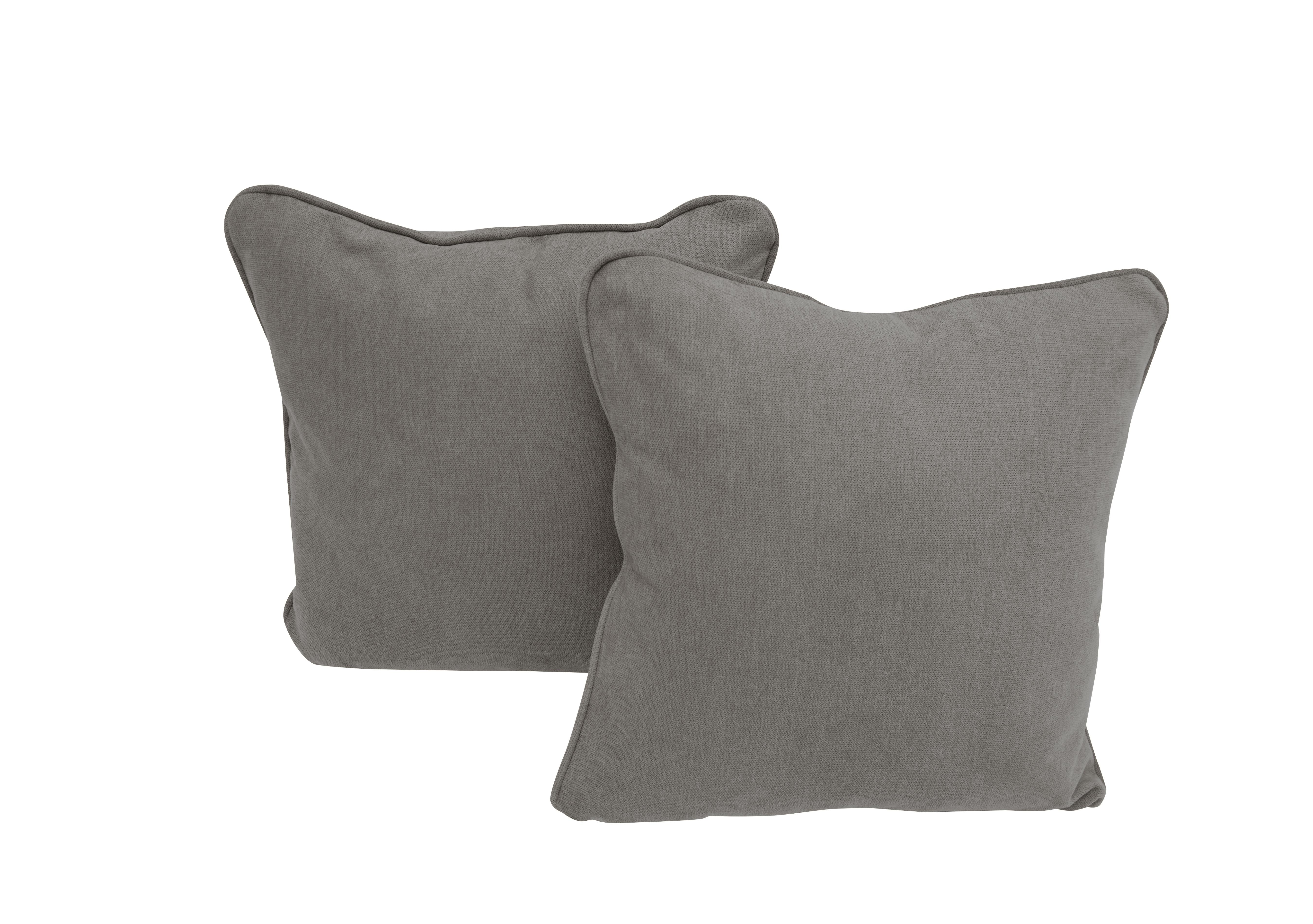 Legend Pair of Scatter Cushions in Cosmo Pewter on Furniture Village
