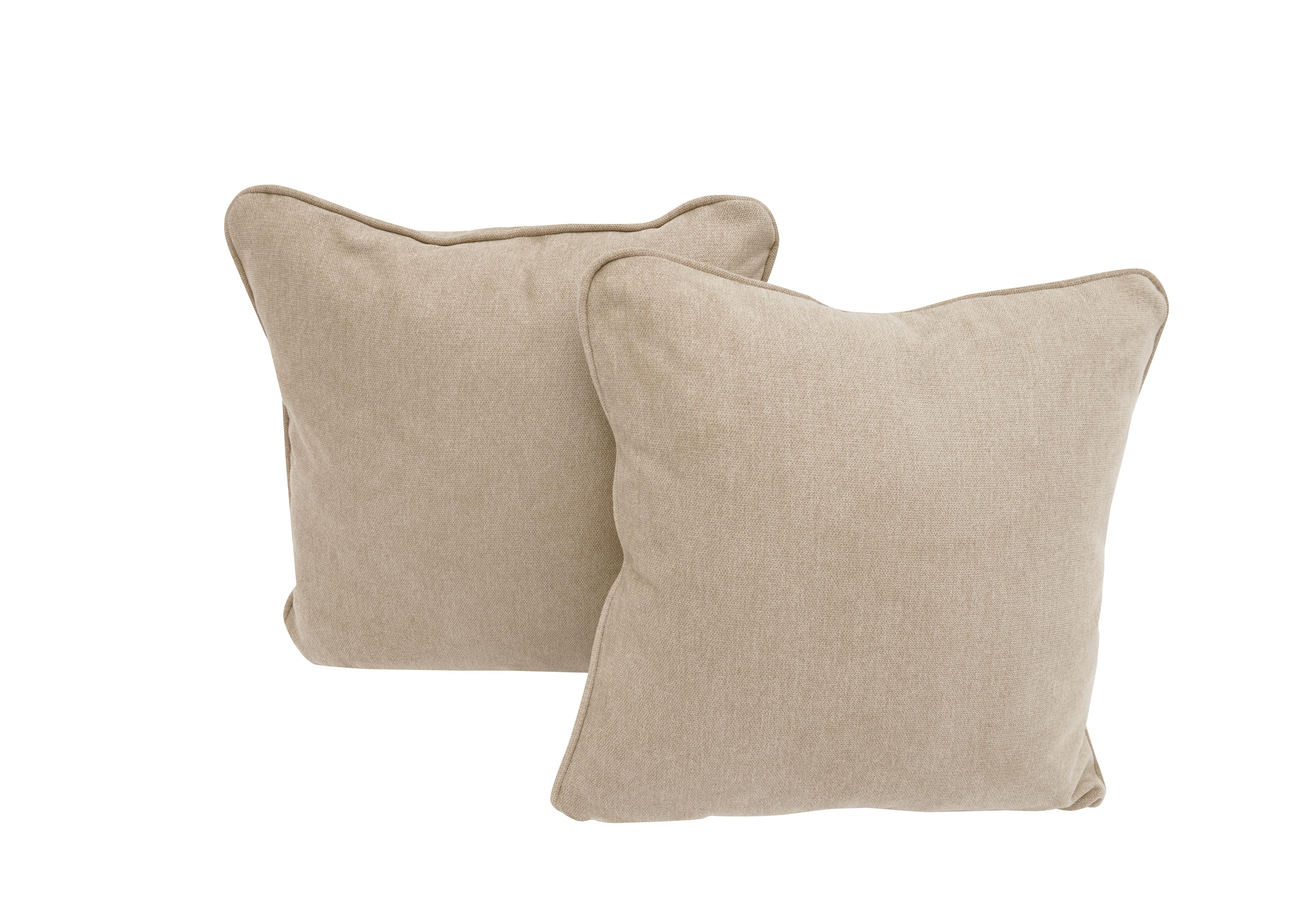 Legend Pair of Scatter Cushions in Kingston Beige on Furniture Village