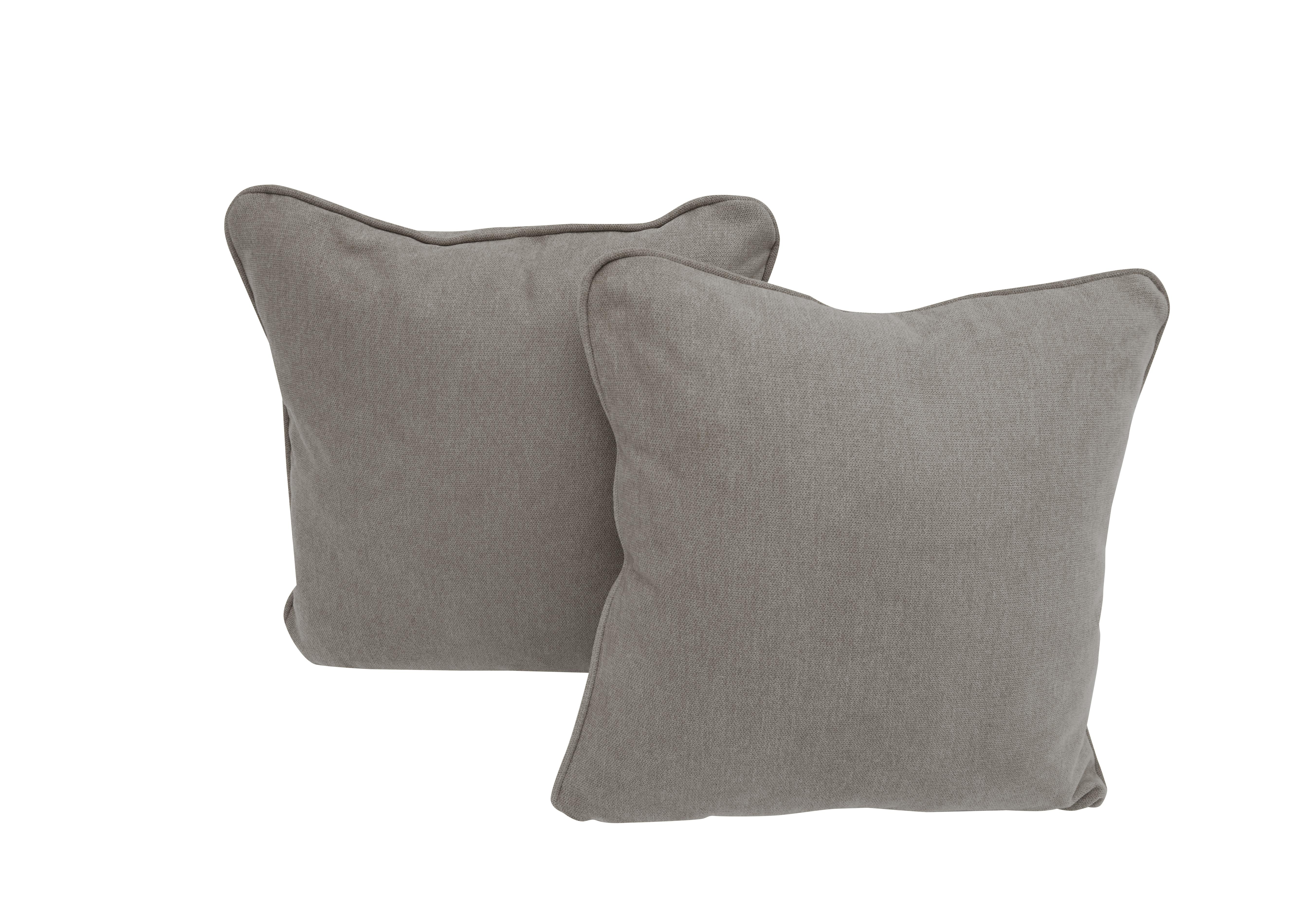 Legend Pair of Scatter Cushions in Kingston Grey on Furniture Village