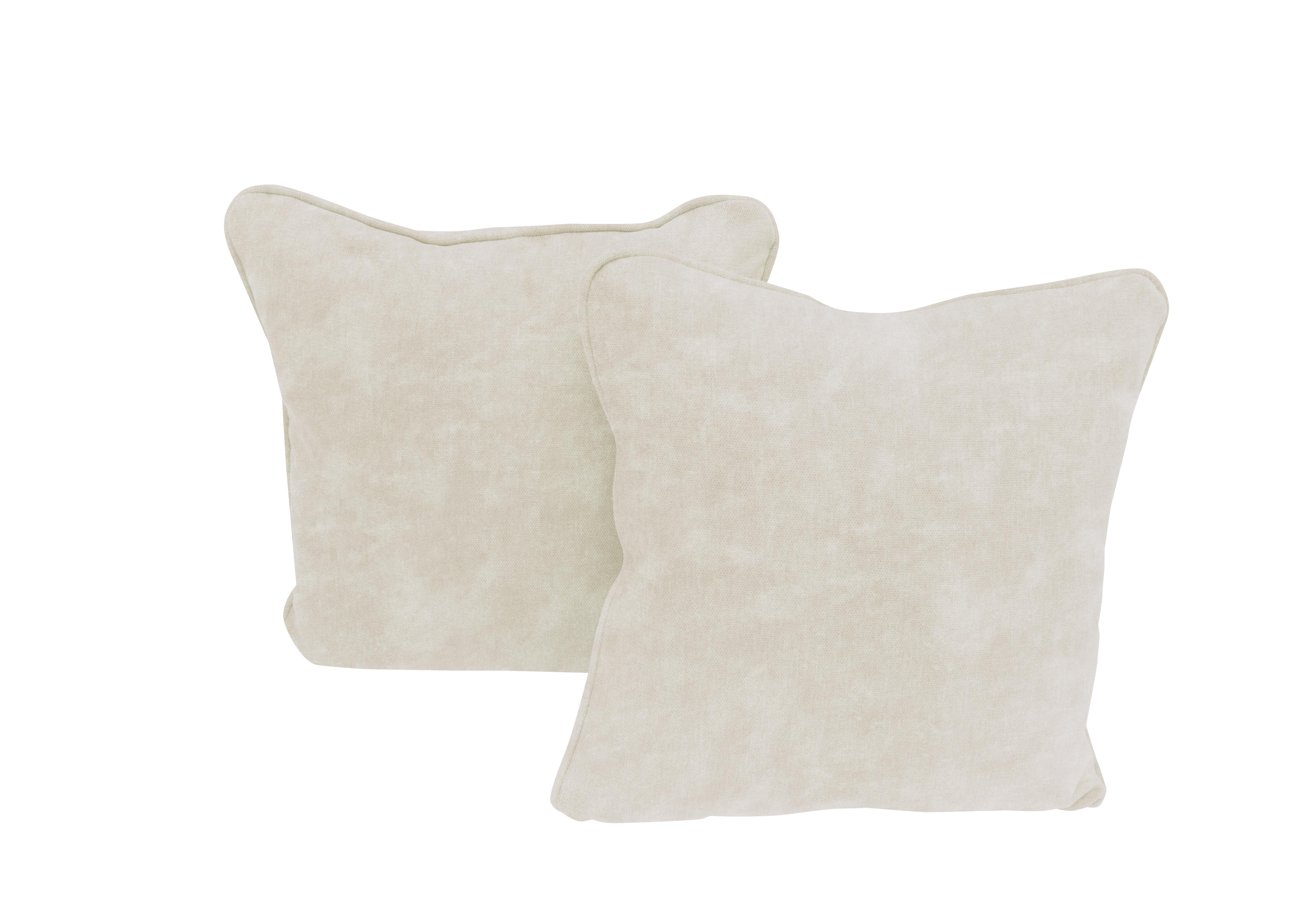 Legend Pair of Scatter Cushions in Sublime Pearl on Furniture Village
