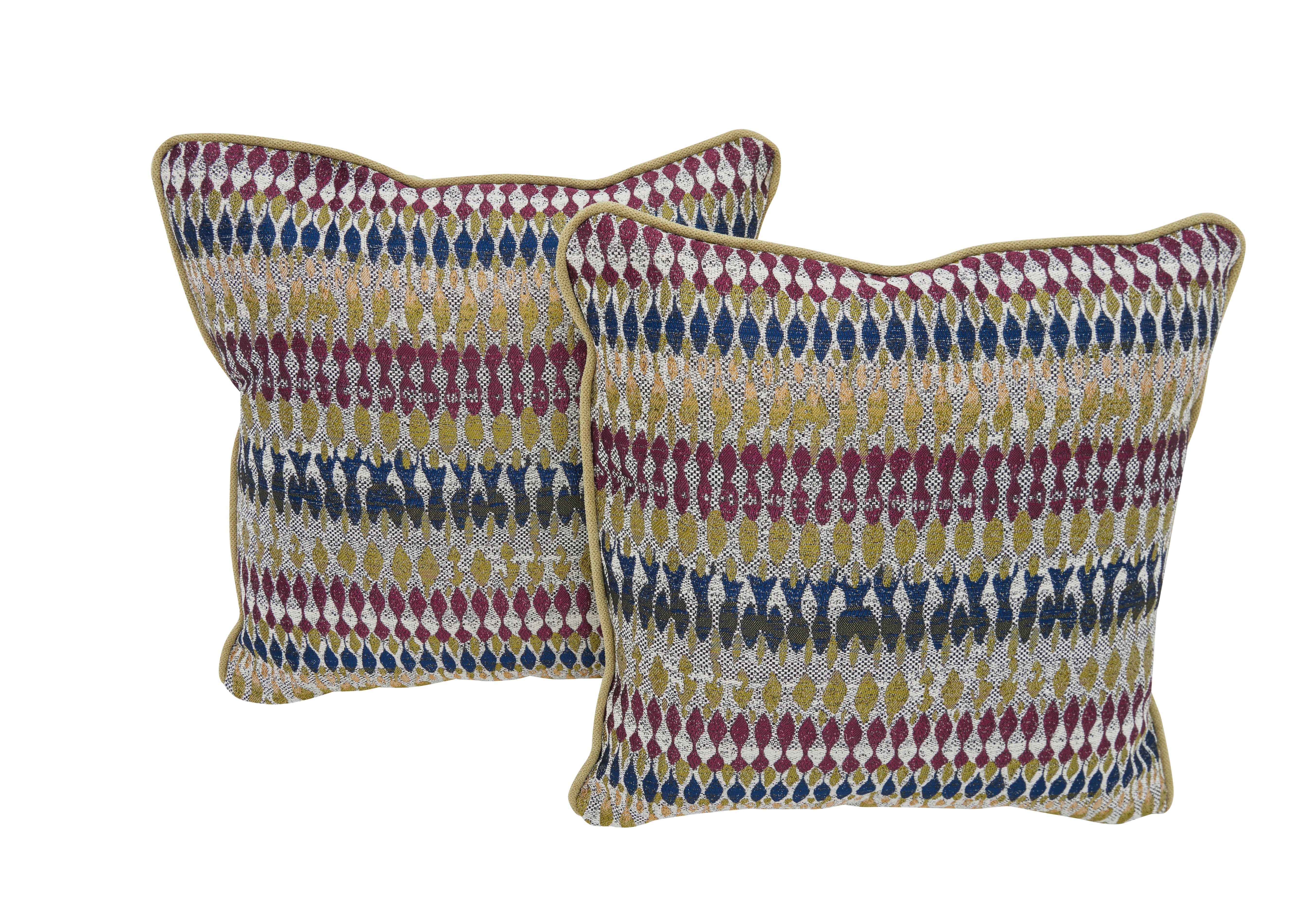 Legend Pair of Scatter Cushions in Sweetie Jewel on Furniture Village