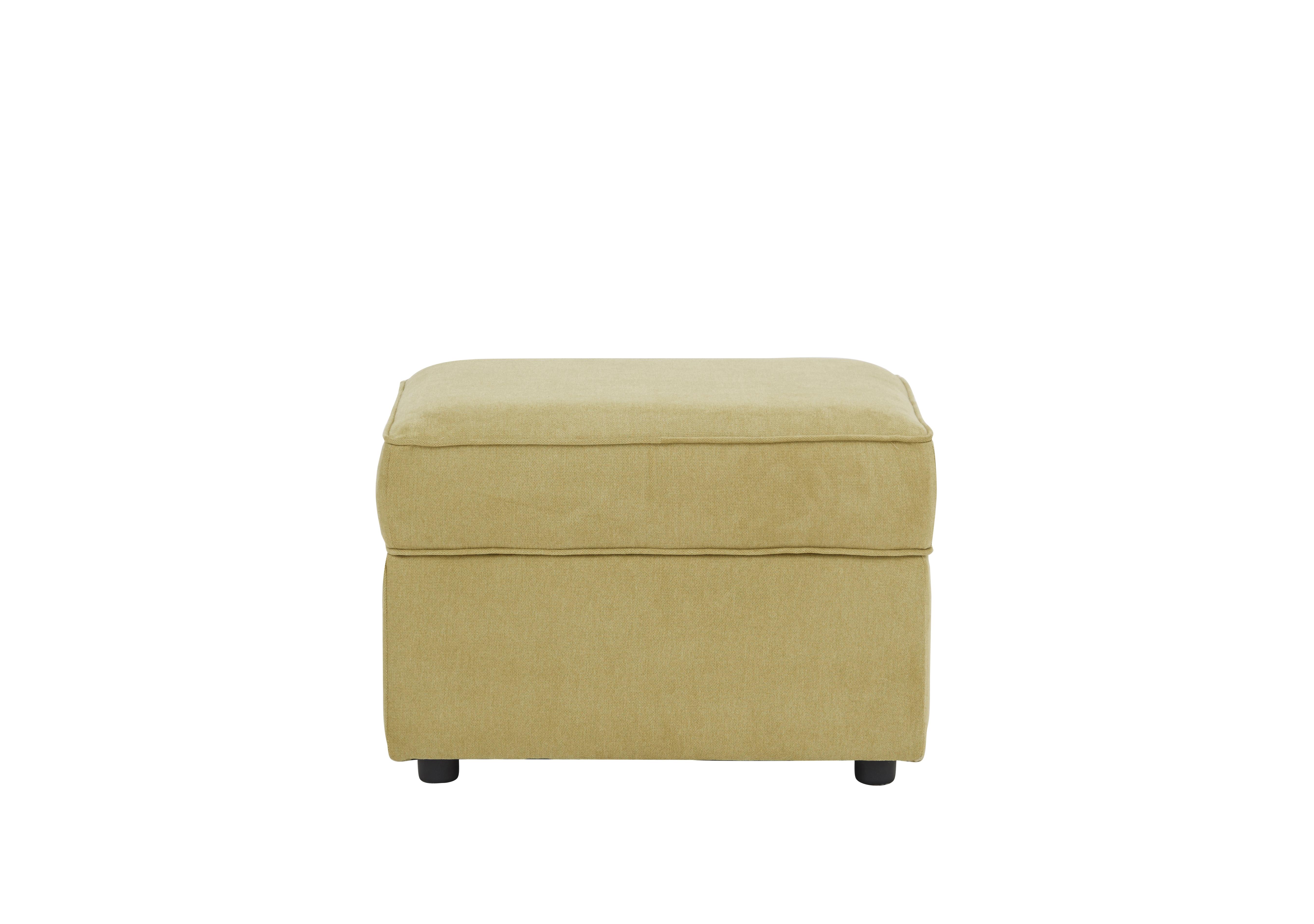 Legend Fabric Storage Footstool in Cosmo Apple on Furniture Village