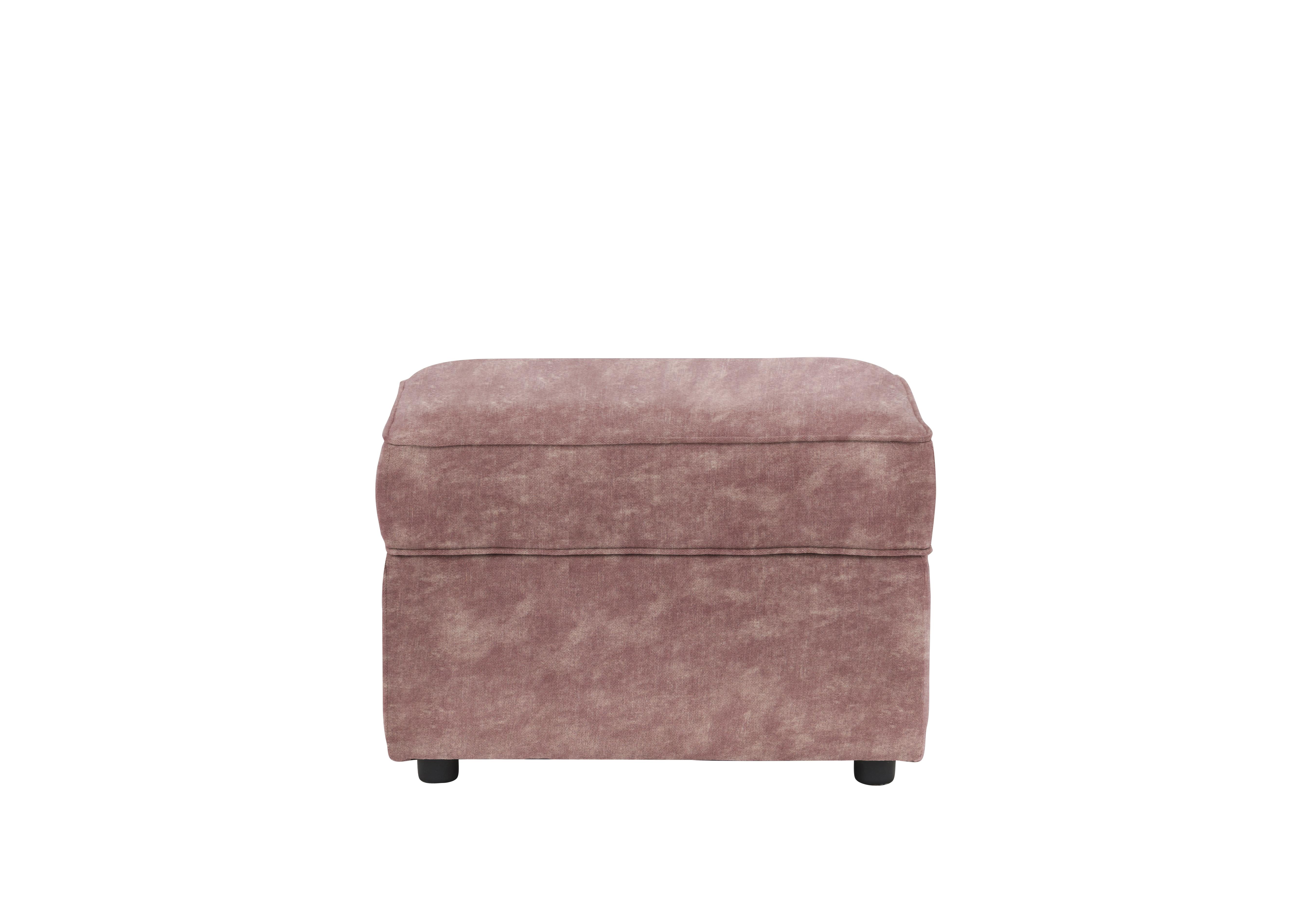 Legend Fabric Storage Footstool in Sublime Dusk on Furniture Village