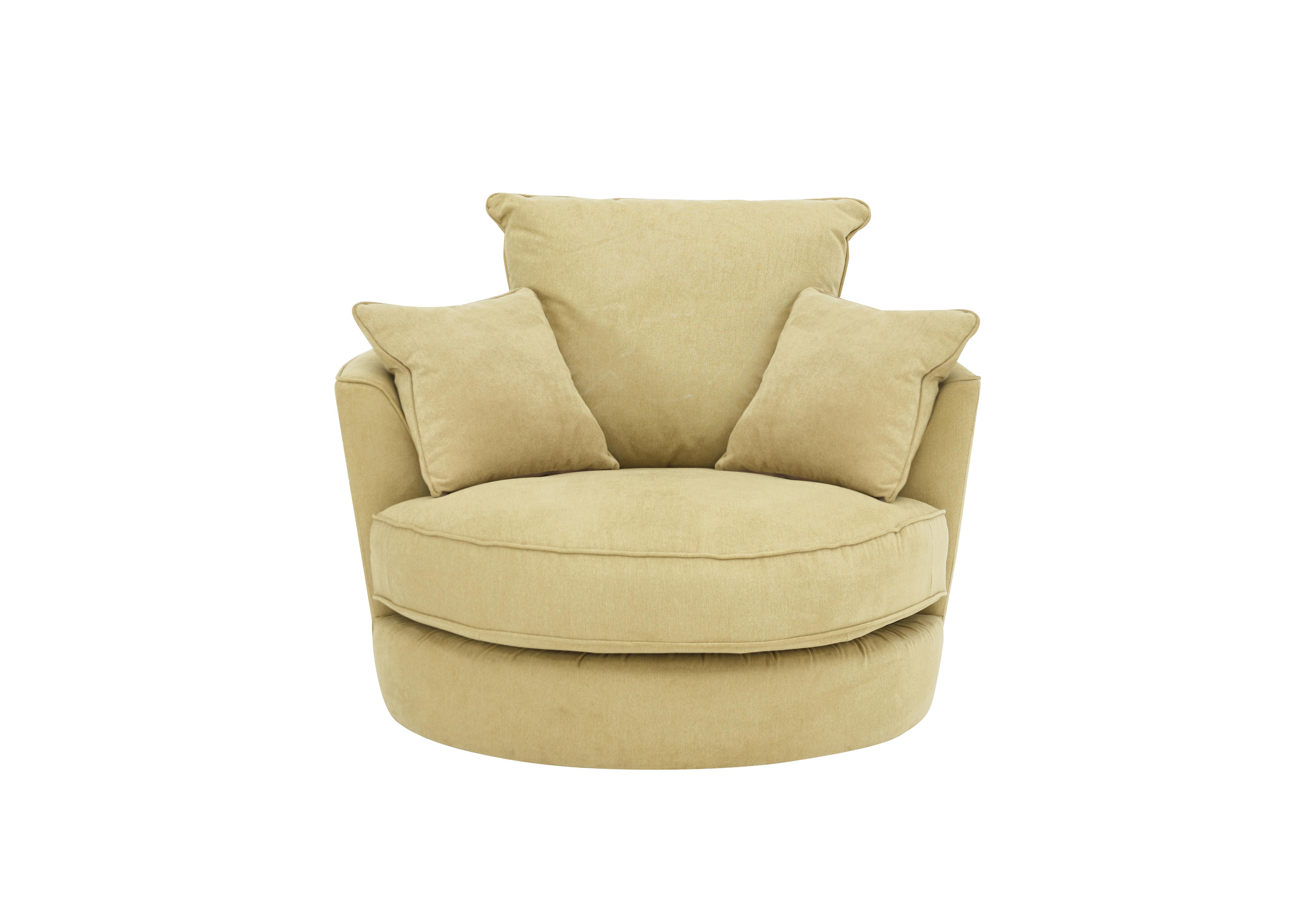 Legend Fabric Swivel Chair in Cosmo Apple on Furniture Village
