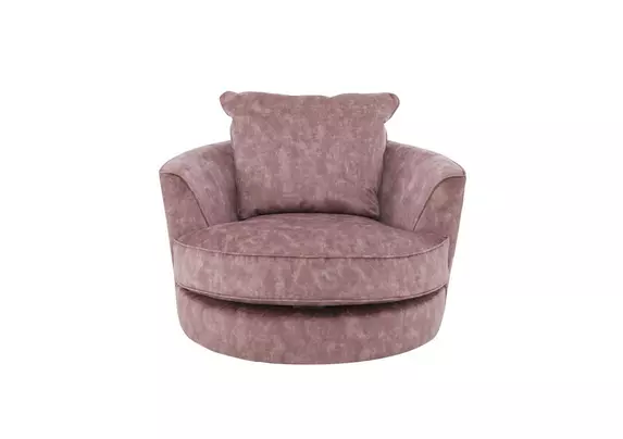 Legend Fabric Swivel Chair Furniture Village