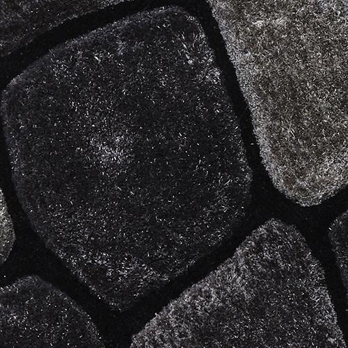 Noble House 2 Rug in Black / Grey on Furniture Village