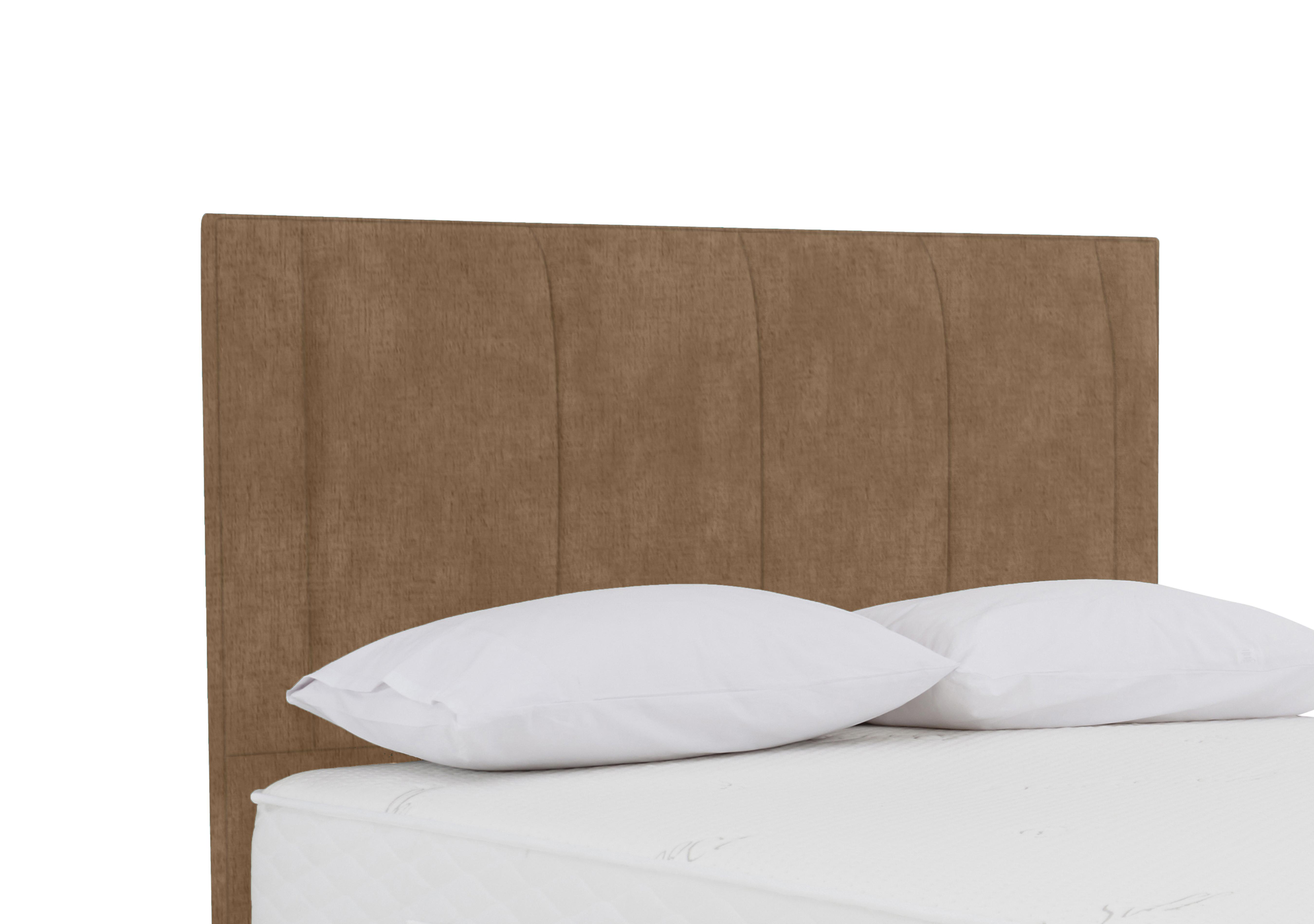 Orwell Floor Standing Headboard in Lace Caramel on Furniture Village