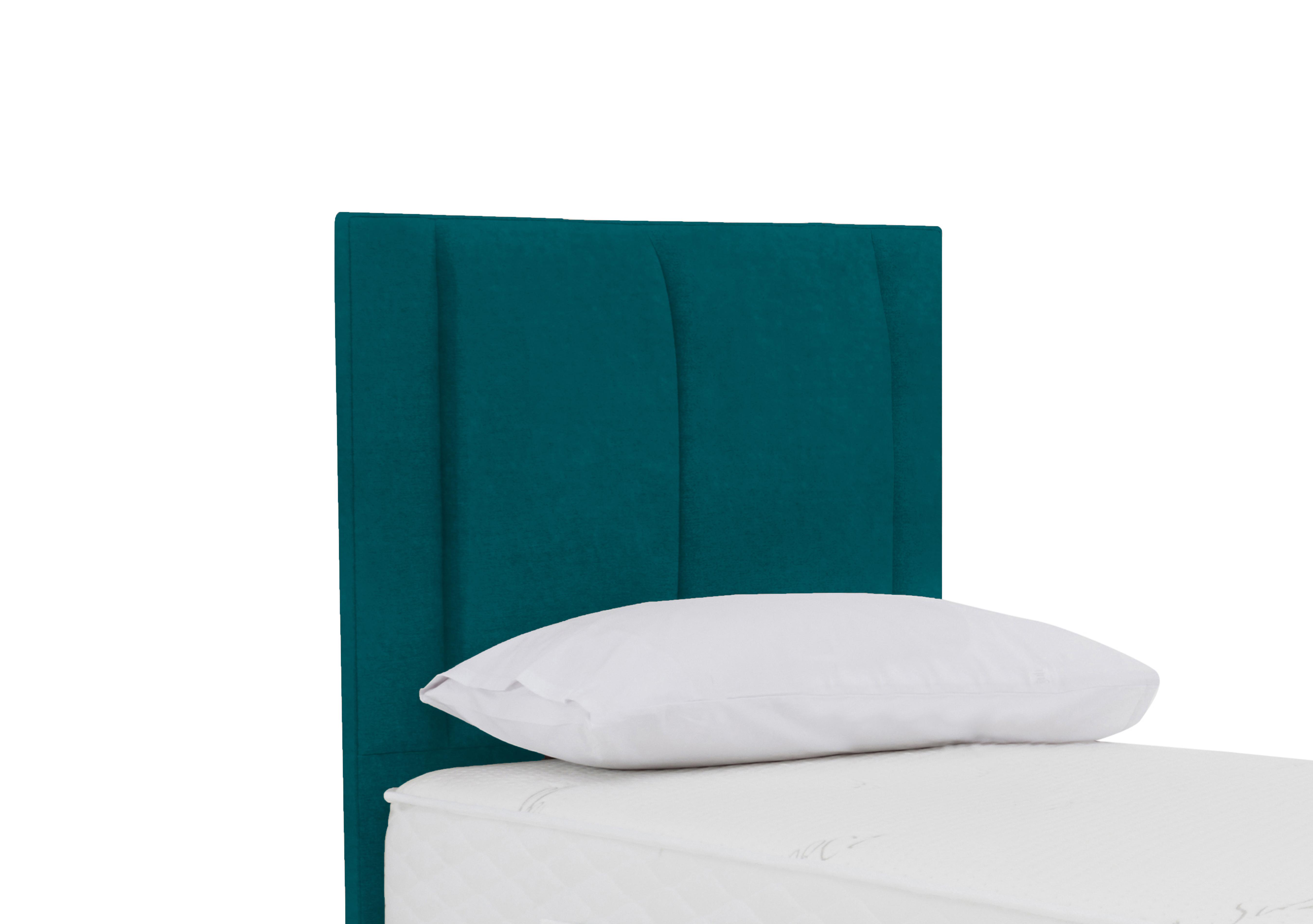 Orwell Floor Standing Headboard in Plush Atlantic on Furniture Village