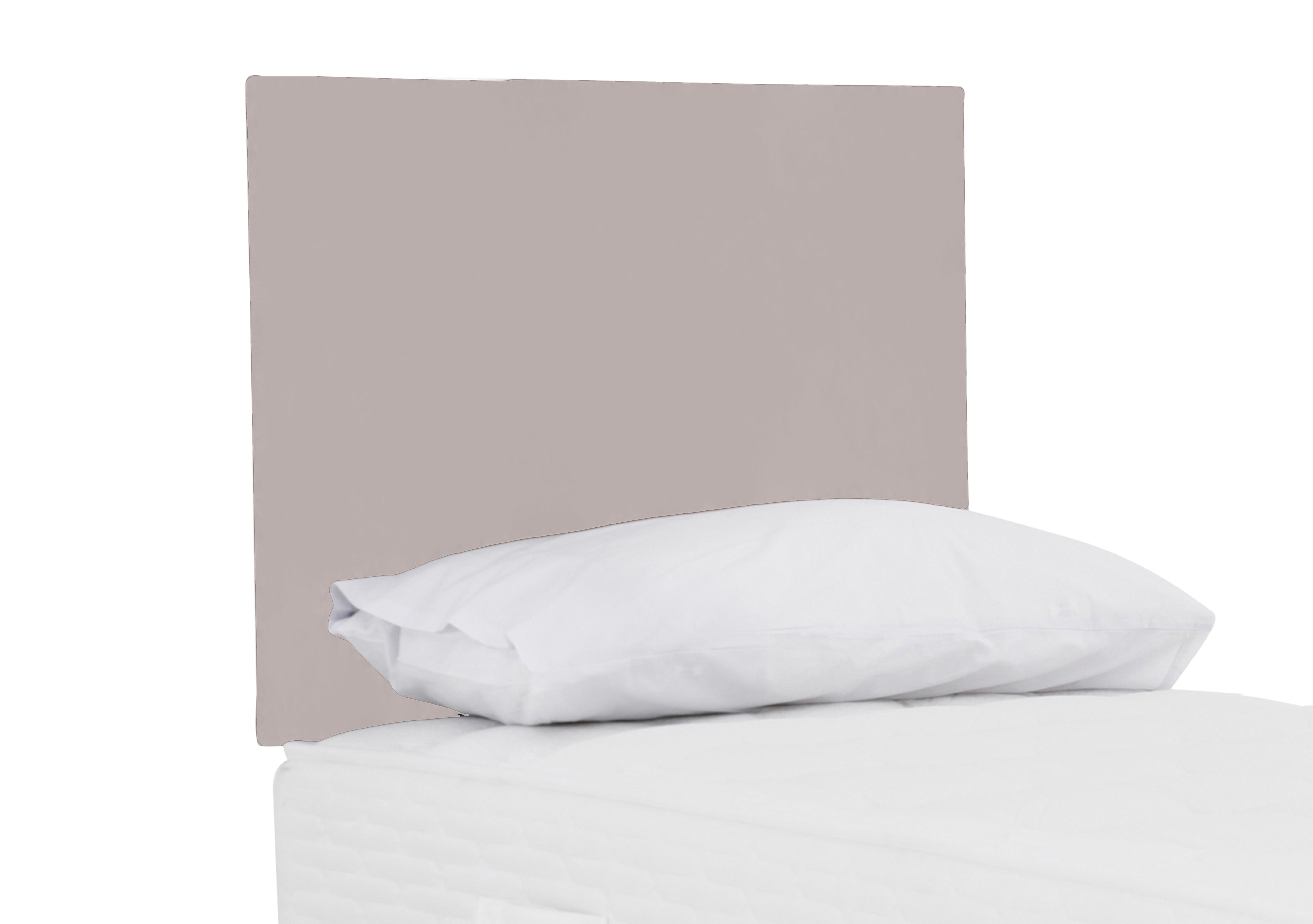 Dahl Strutted Headboard in Plush Argent on Furniture Village