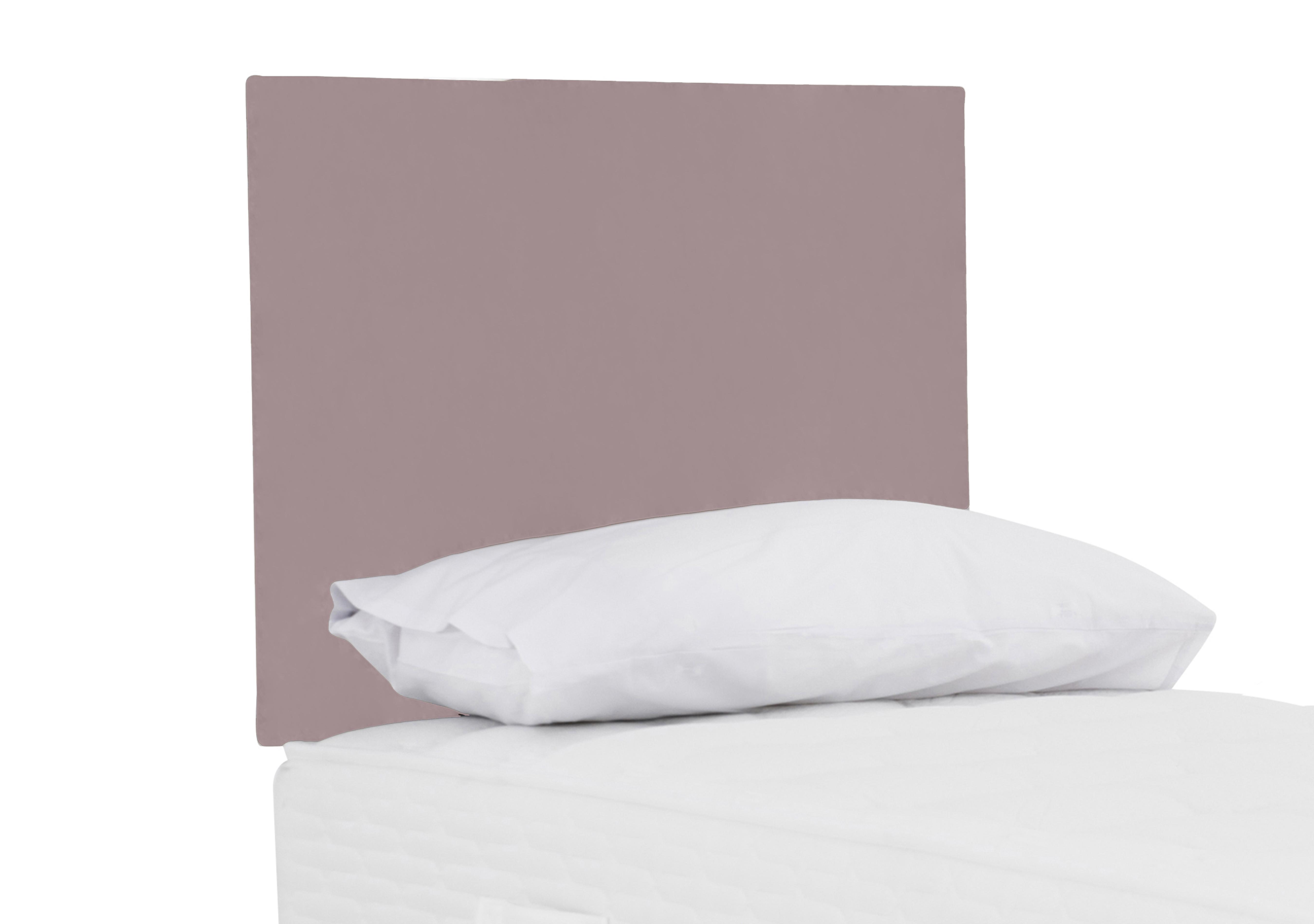 Dahl Strutted Headboard in Plush Lilac on Furniture Village