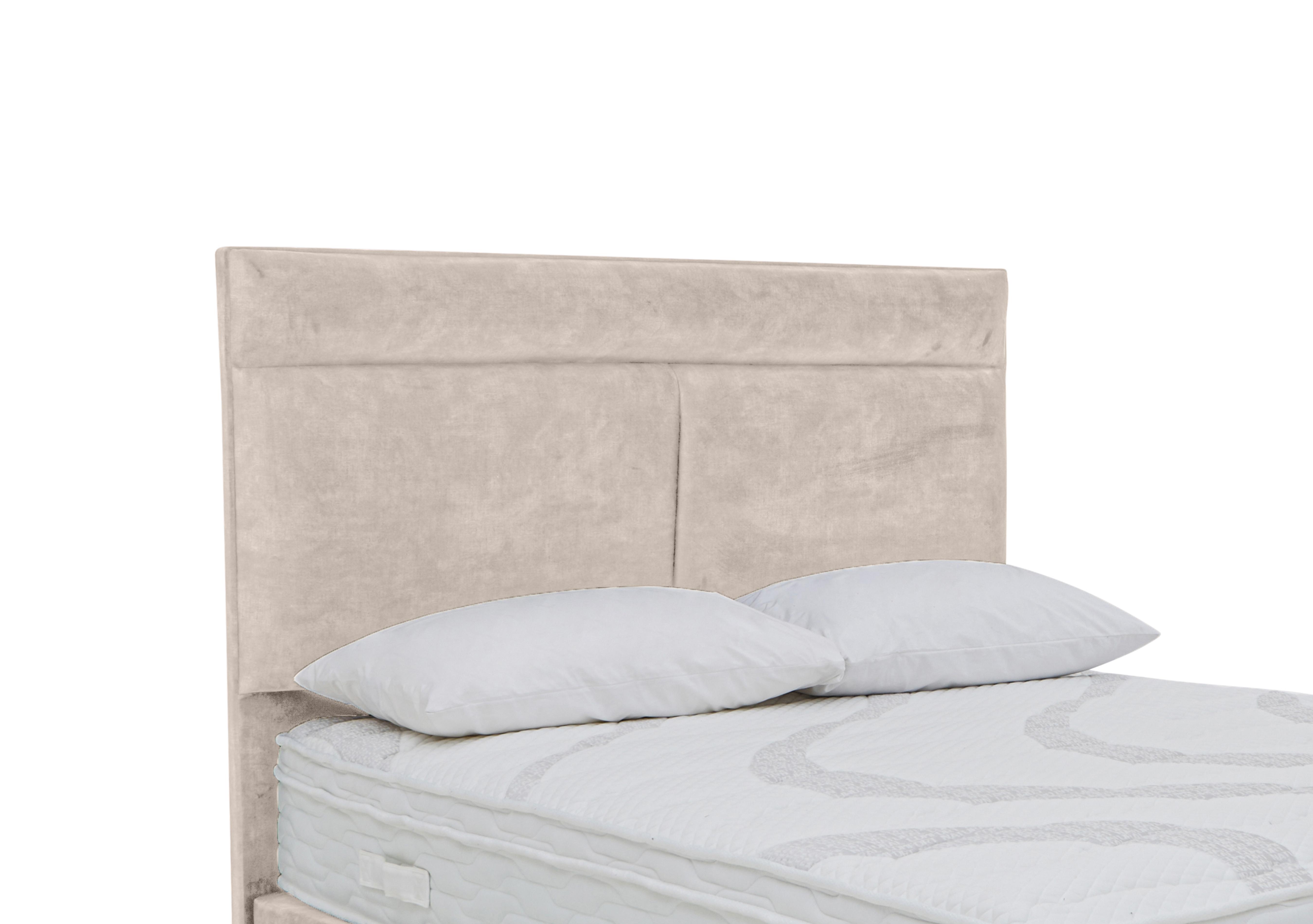 Christie Floor Standing Headboard in Lace Ivory on Furniture Village