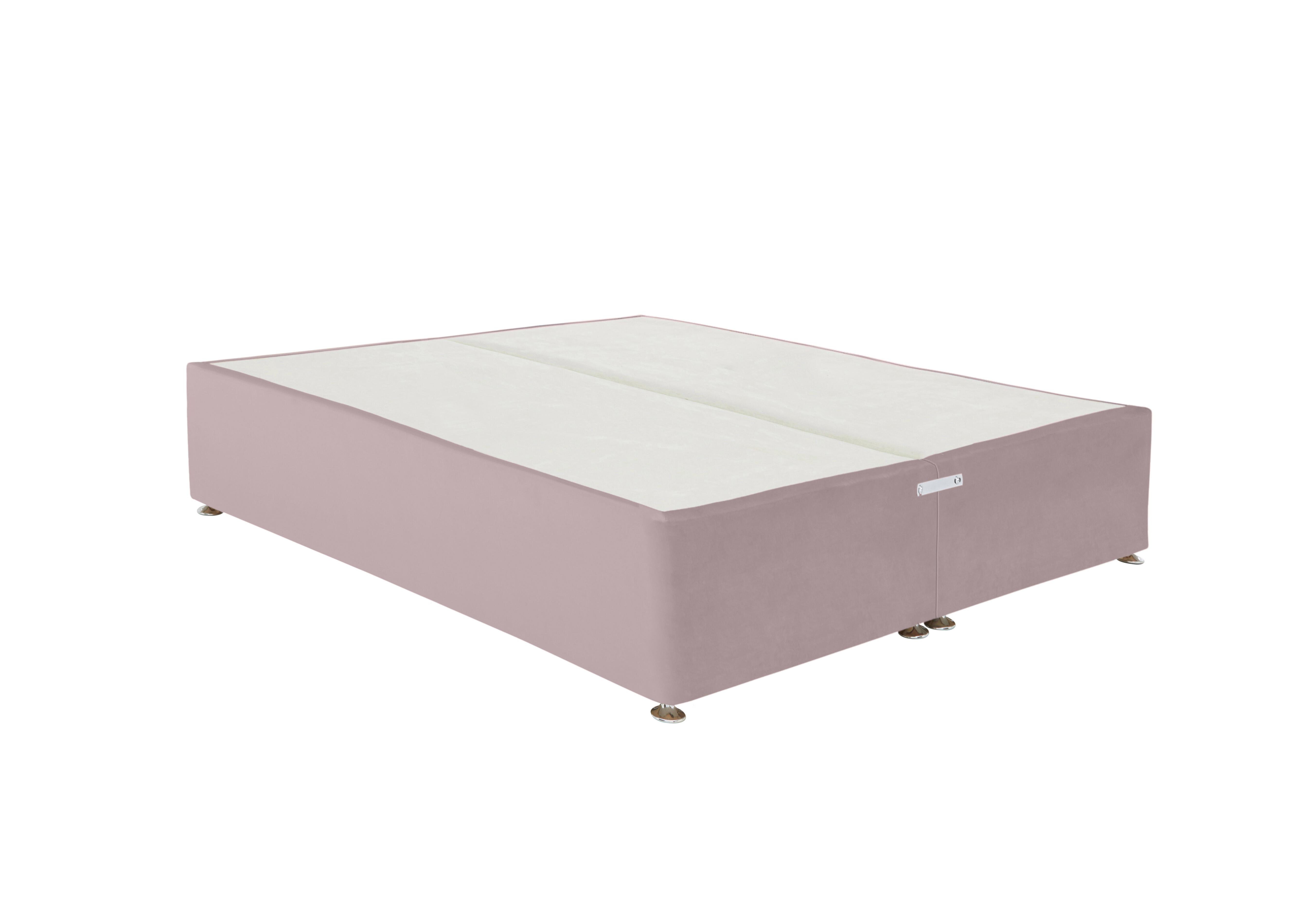 Divan Base with Drawers in Plush Lilac on Furniture Village