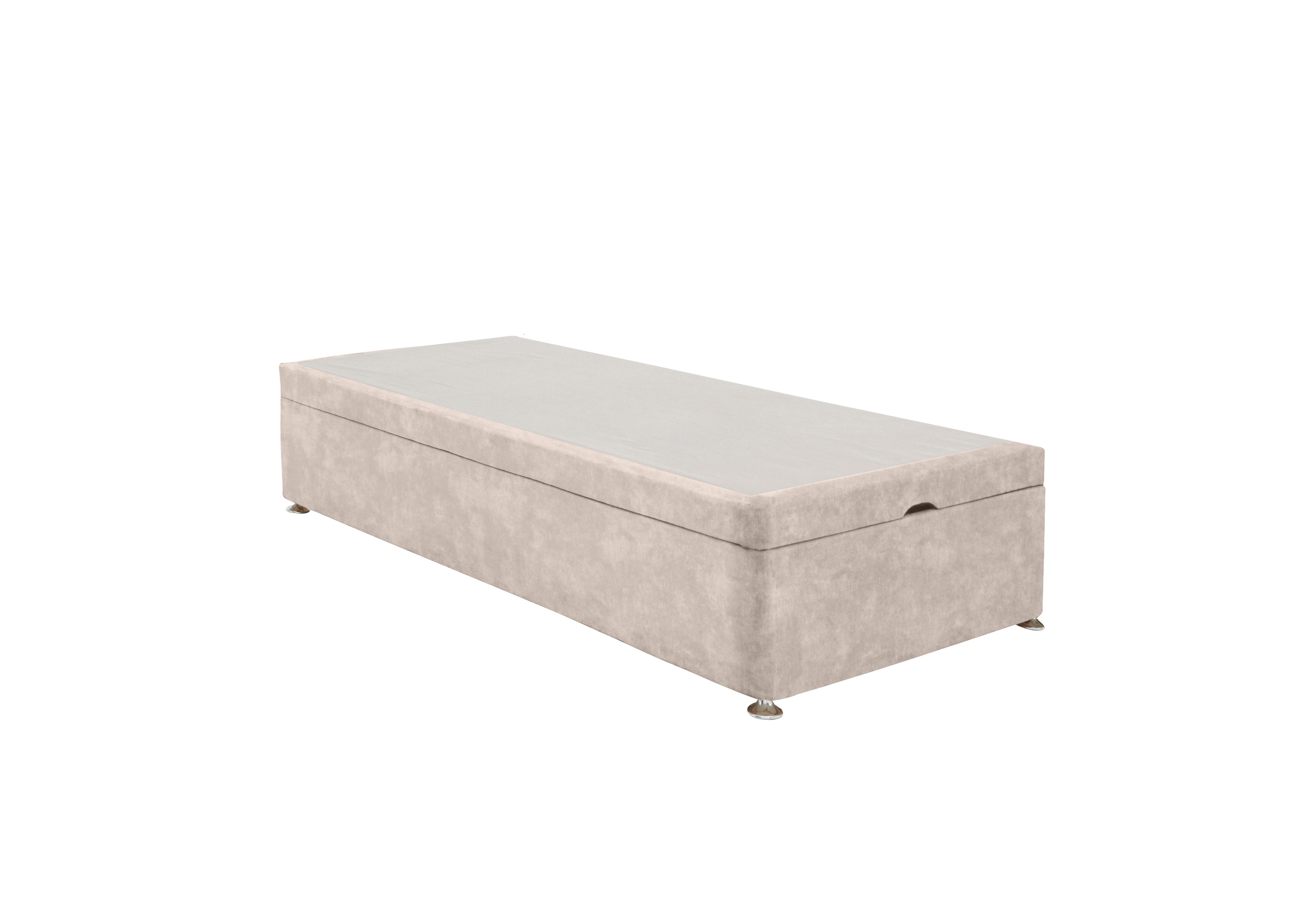 End-lift Ottoman Divan Base in Lace Ivory on Furniture Village