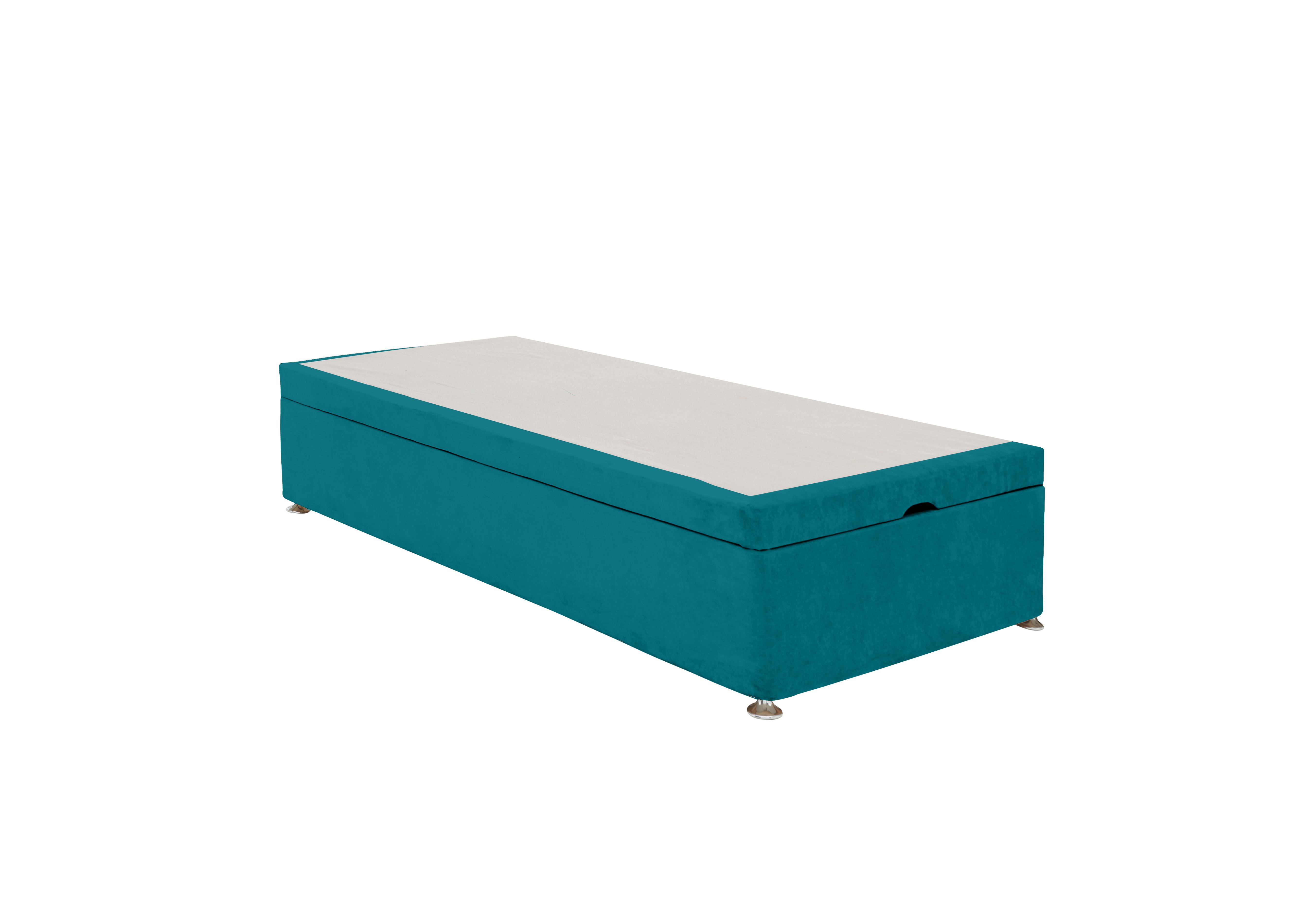 End-lift Ottoman Divan Base in Plush Atlantic on Furniture Village