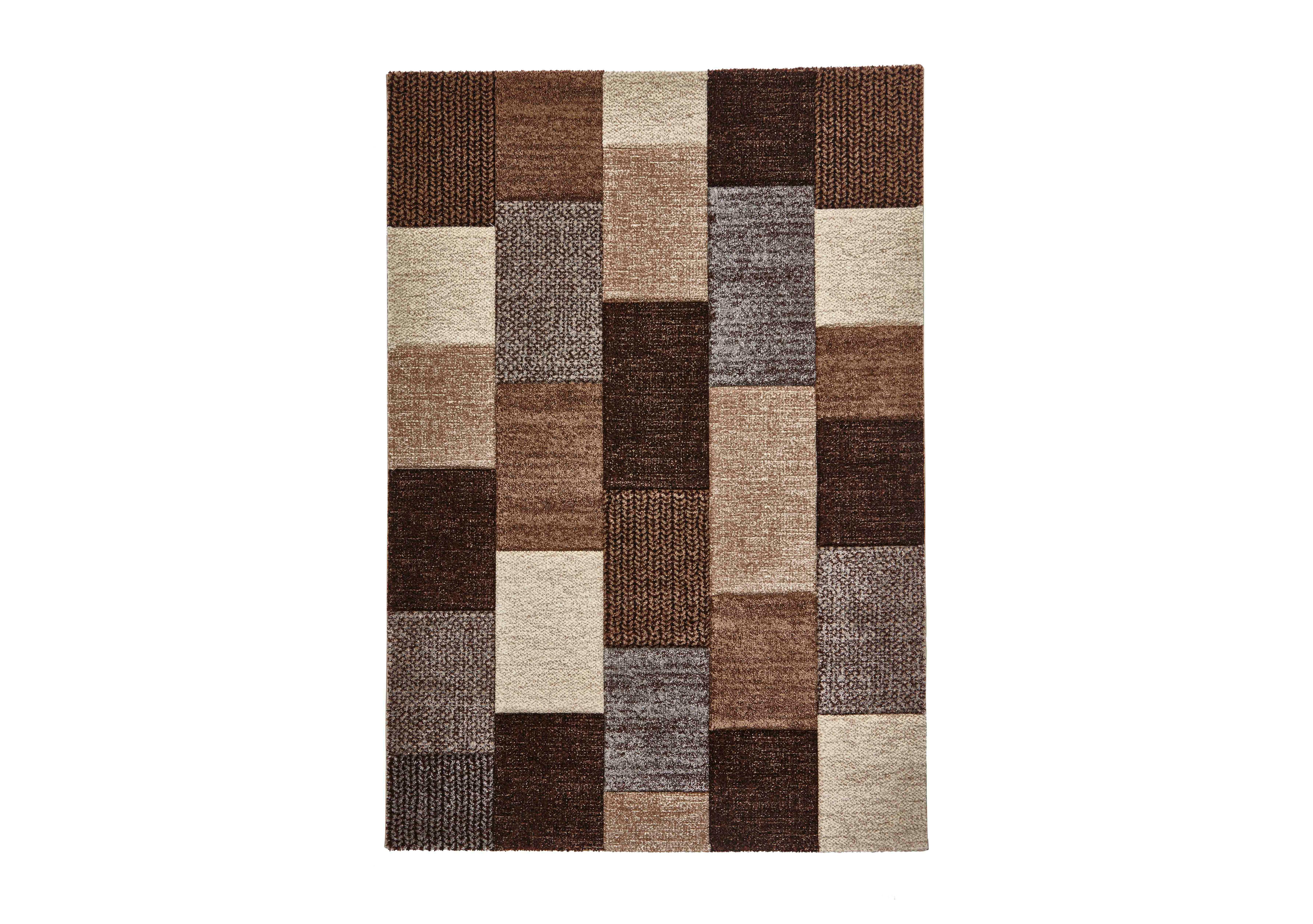 Newark Rug in Beige/Grey on Furniture Village