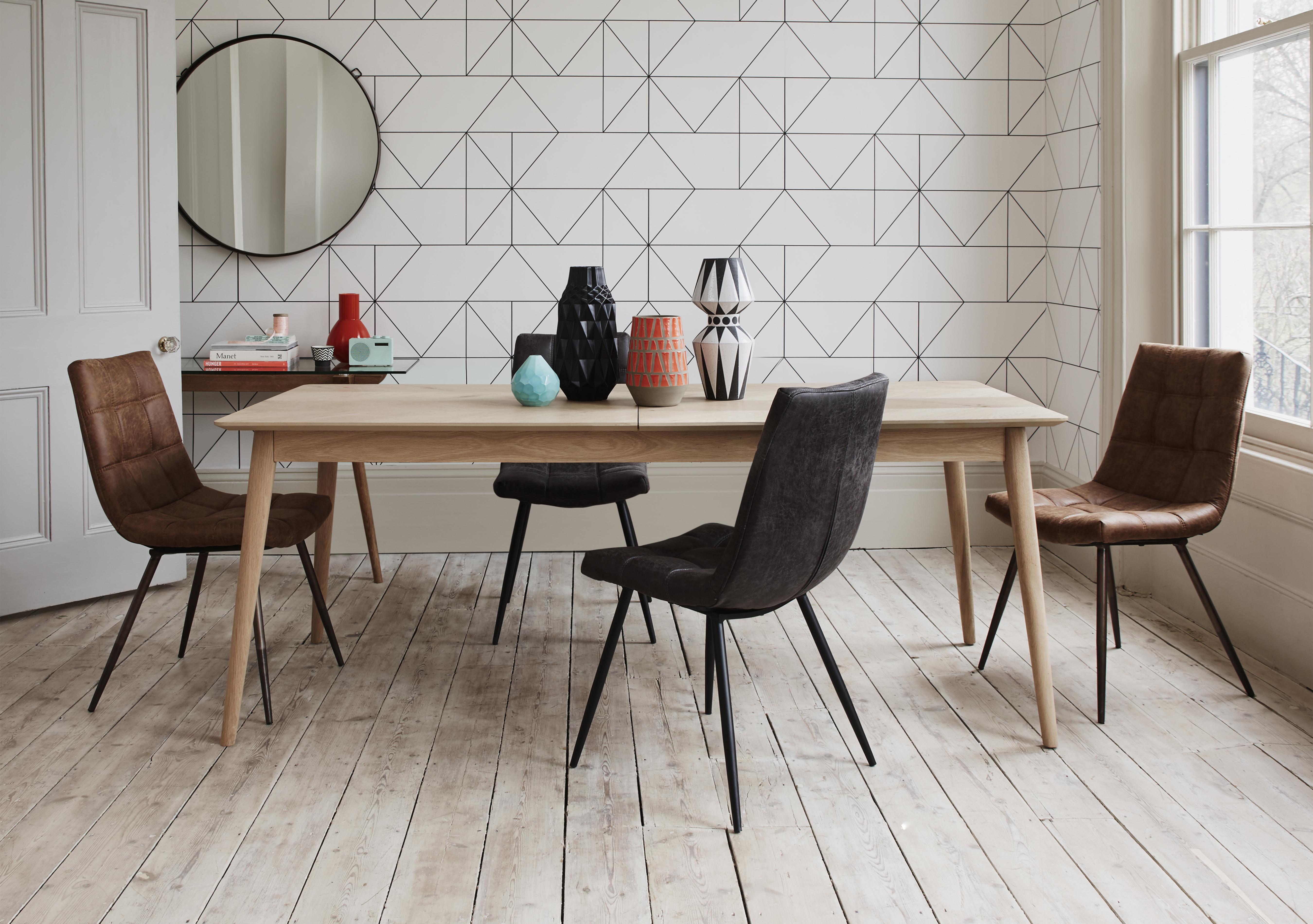 Walker Extending Dining Table and 4 Chairs in  on Furniture Village