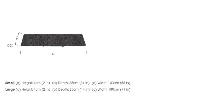 Earth Dining Bench Pad in  on Furniture Village