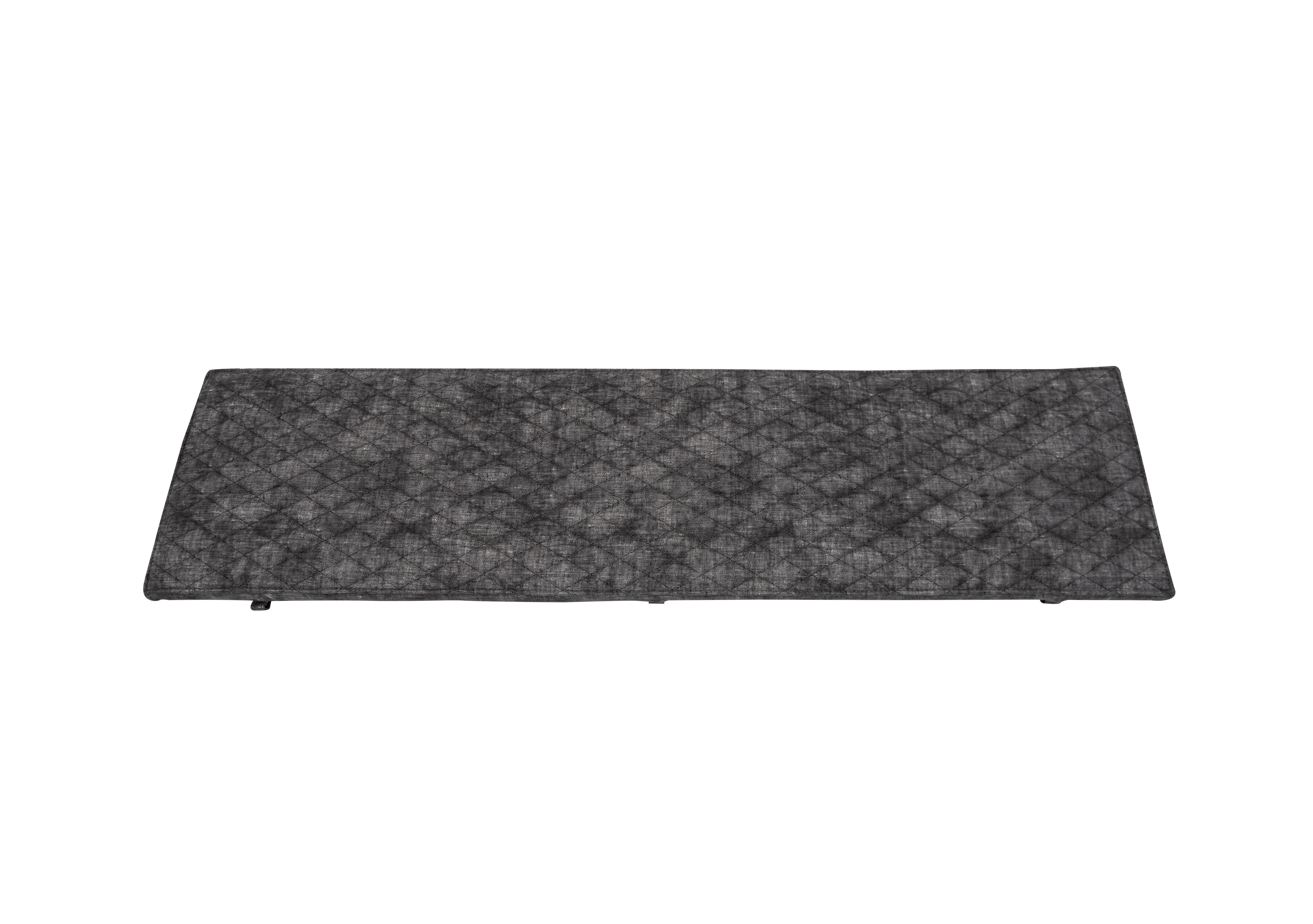 Earth Dining Bench Pad in Graphite on Furniture Village