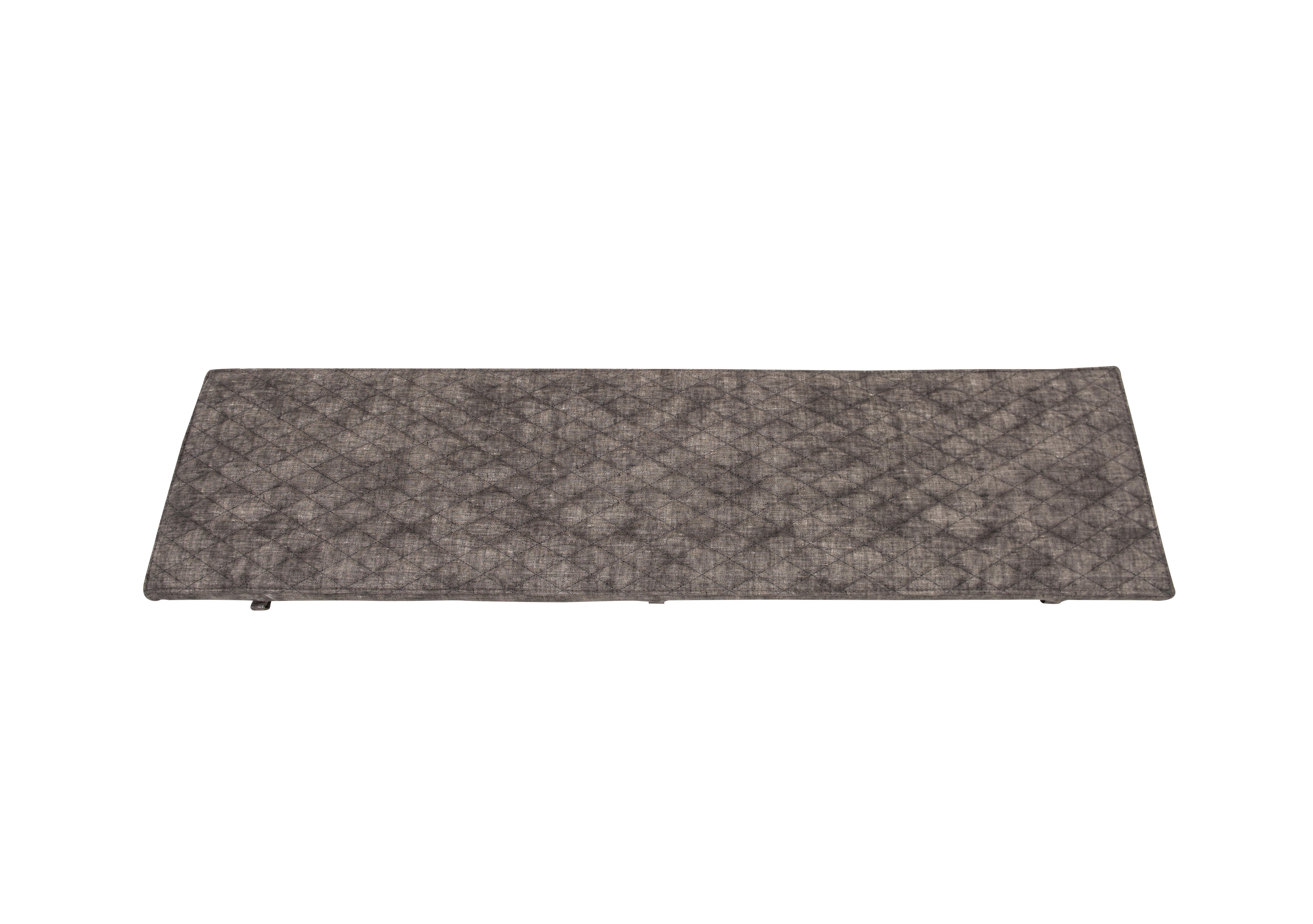 Earth Dining Bench Pad in Platinum on Furniture Village