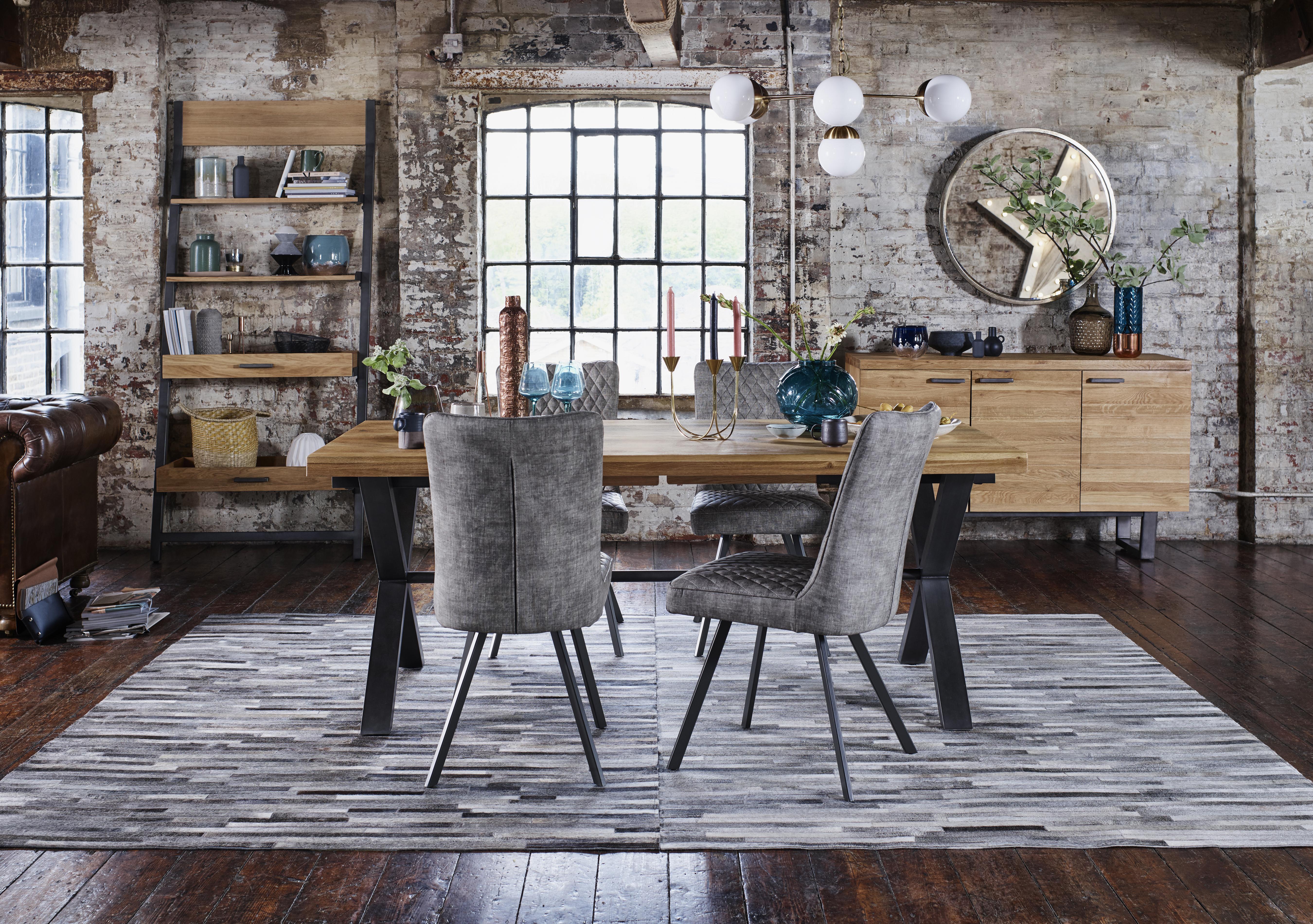 Earth Large Dining Table and 4 Chairs in  on Furniture Village