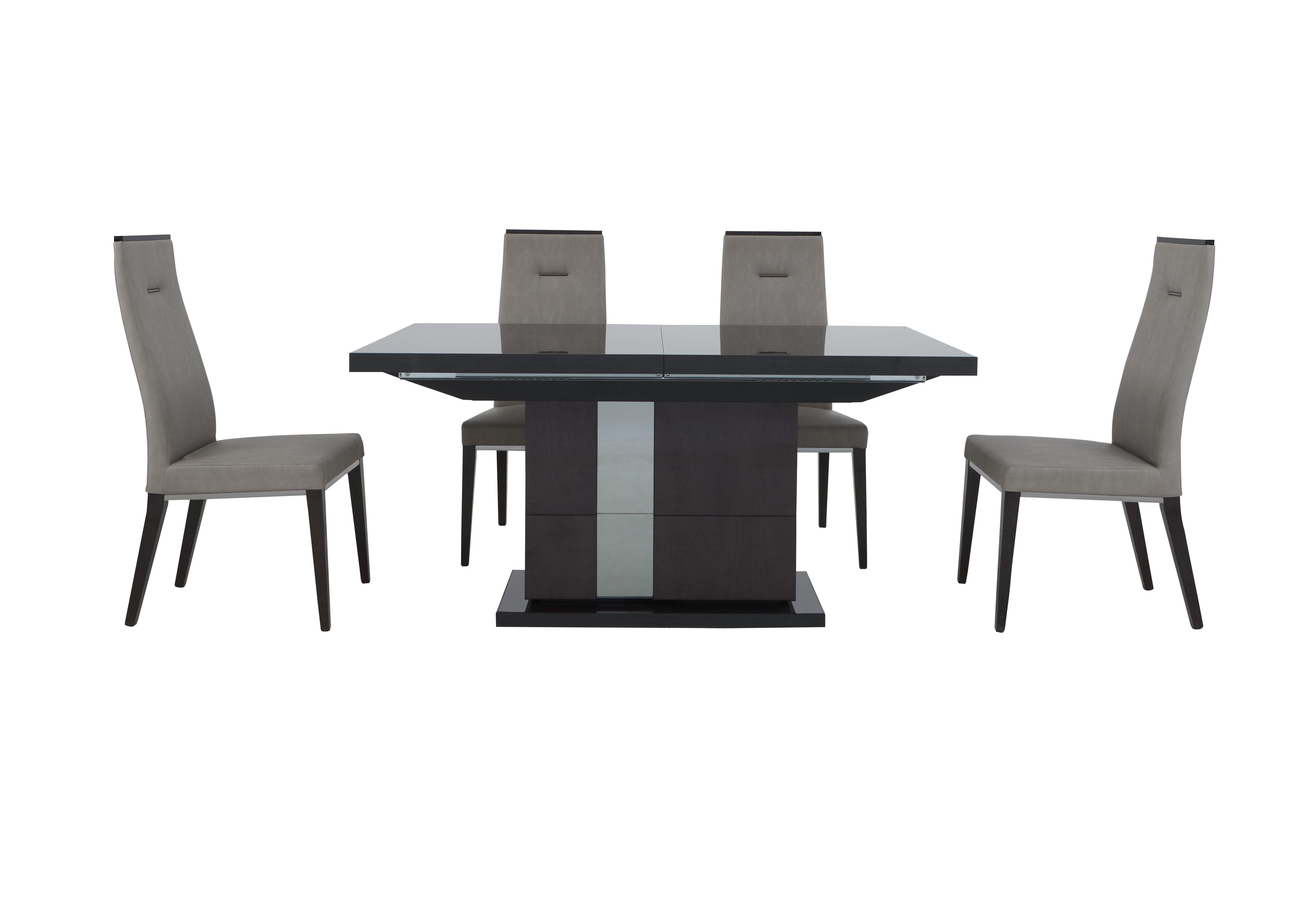 Avellino Extending Dining Table and 4 Dining Chairs in  on Furniture Village