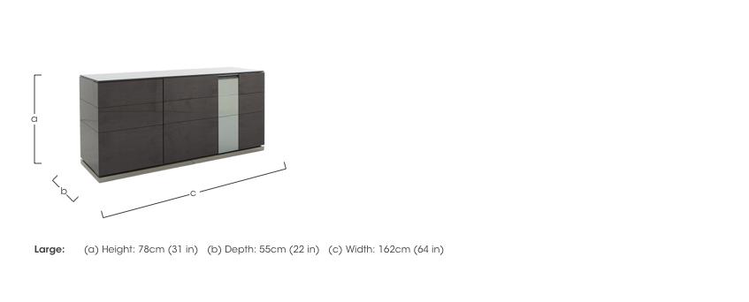 Avellino Dresser in  on Furniture Village