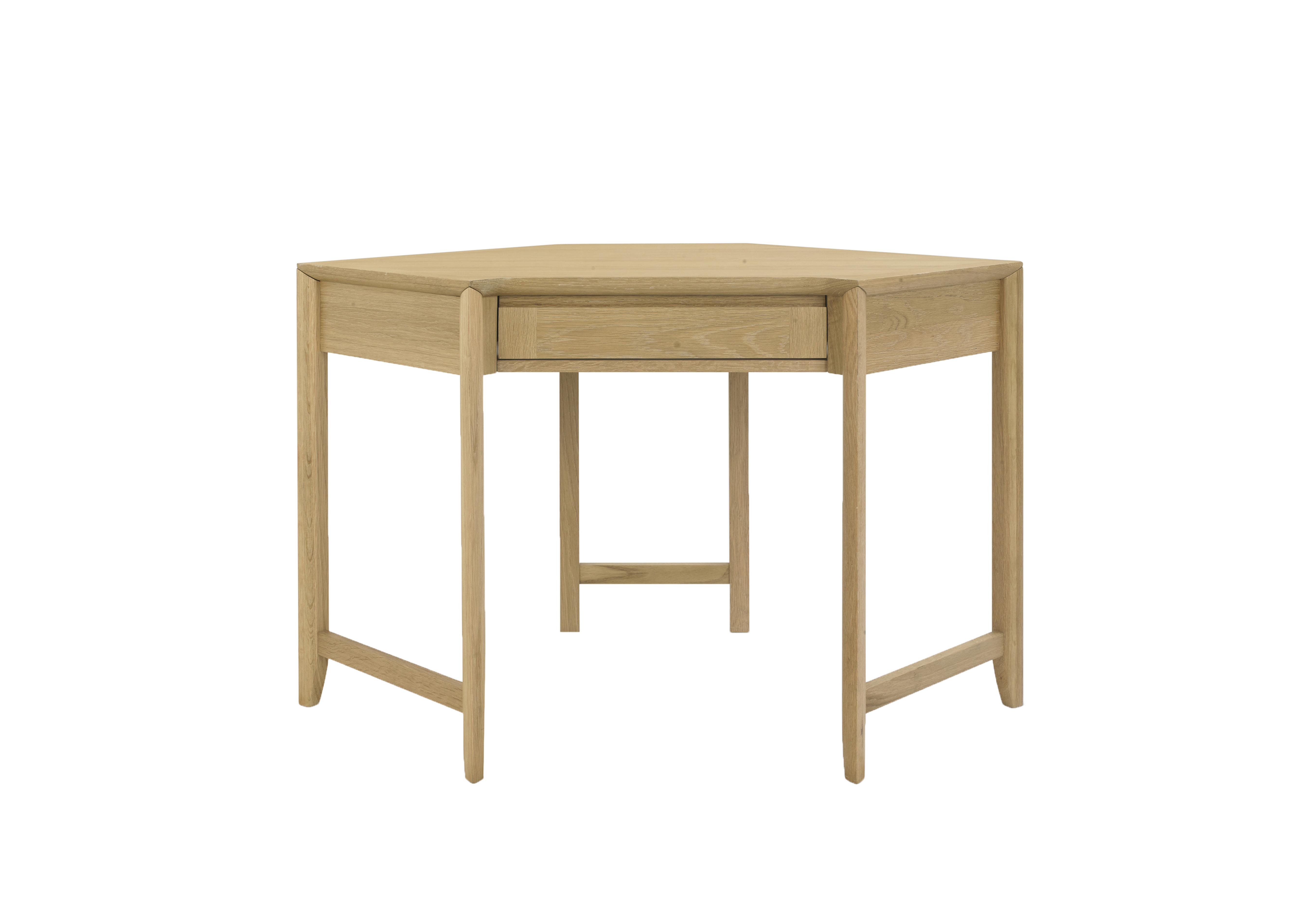 Duplex Corner Desk in Oak on Furniture Village