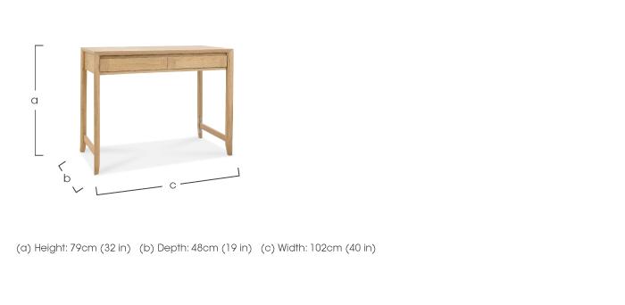 Duplex Standard Desk in  on Furniture Village