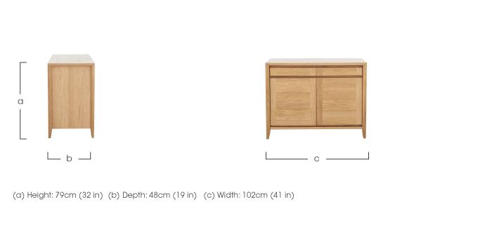 Duplex Narrow Sideboard in  on Furniture Village