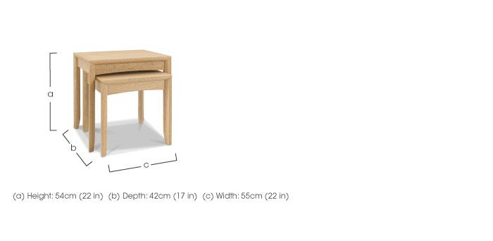 Duplex Nest of Tables in  on Furniture Village