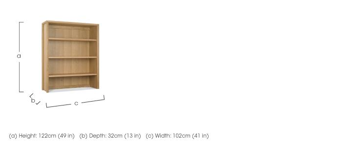 Duplex Wide Top Unit in  on Furniture Village