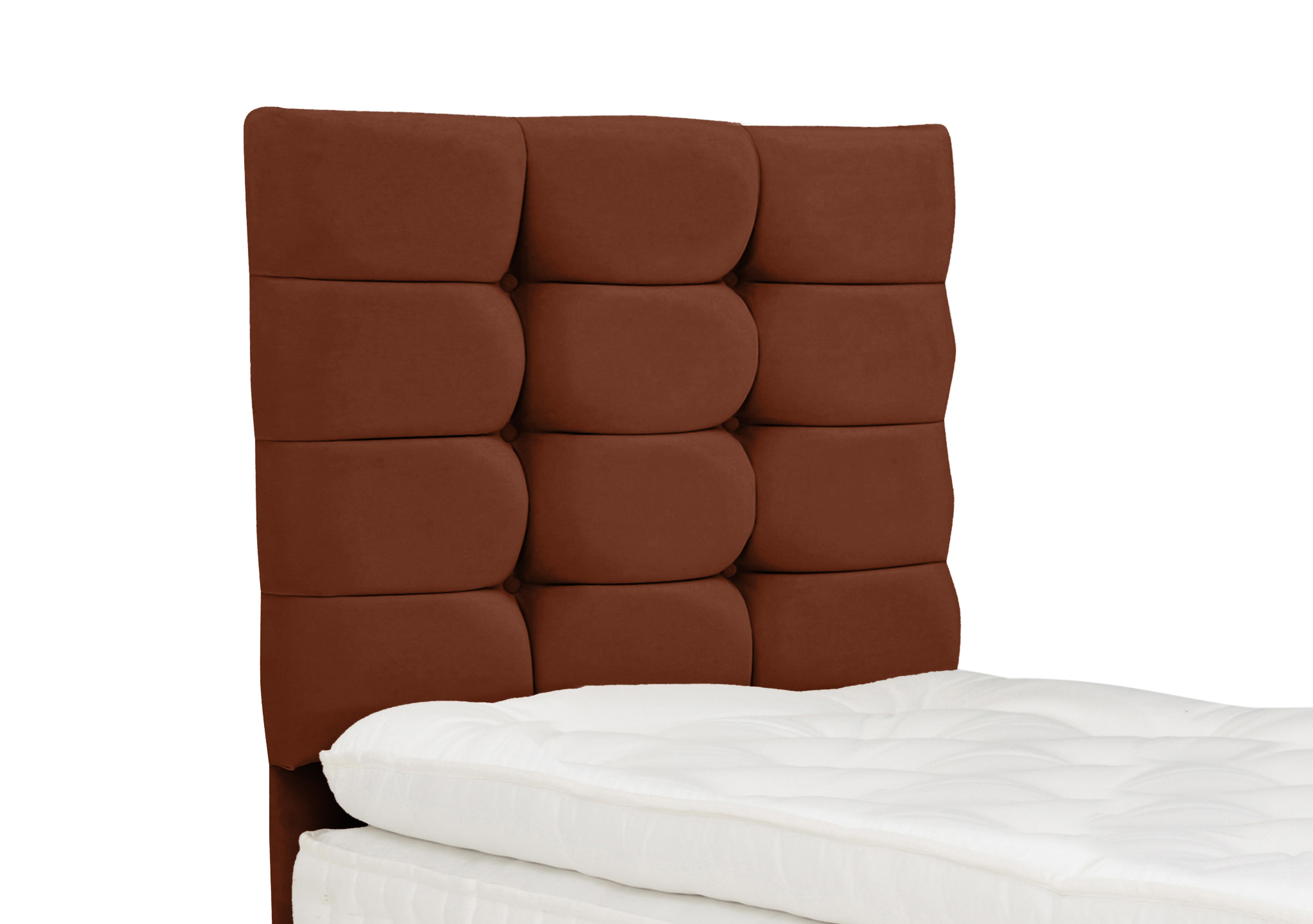 Clover Floor Standing Headboard in Lovely Umber on Furniture Village